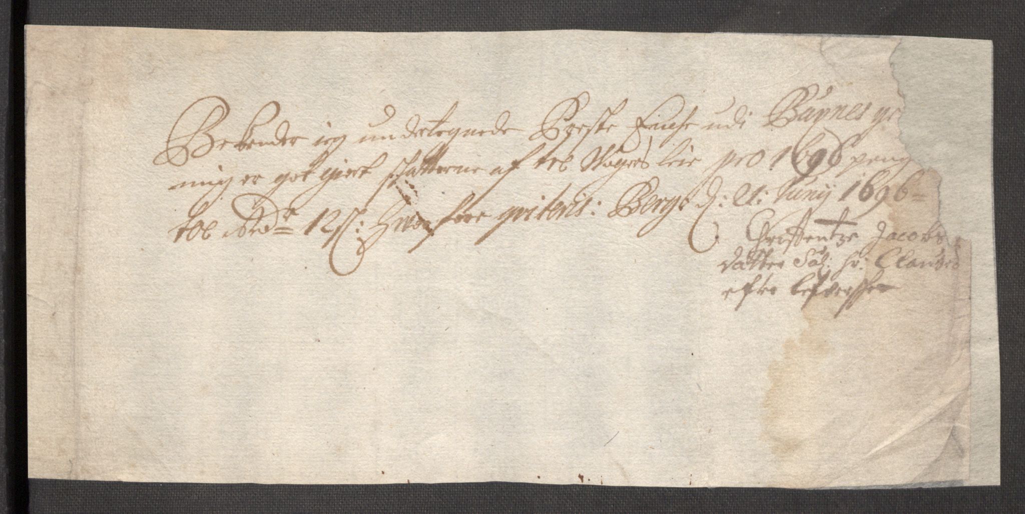 Rentekammeret inntil 1814, Reviderte regnskaper, Fogderegnskap, AV/RA-EA-4092/R67/L4678: Fogderegnskap Vesterålen, Andenes og Lofoten, 1696-1708, s. 157