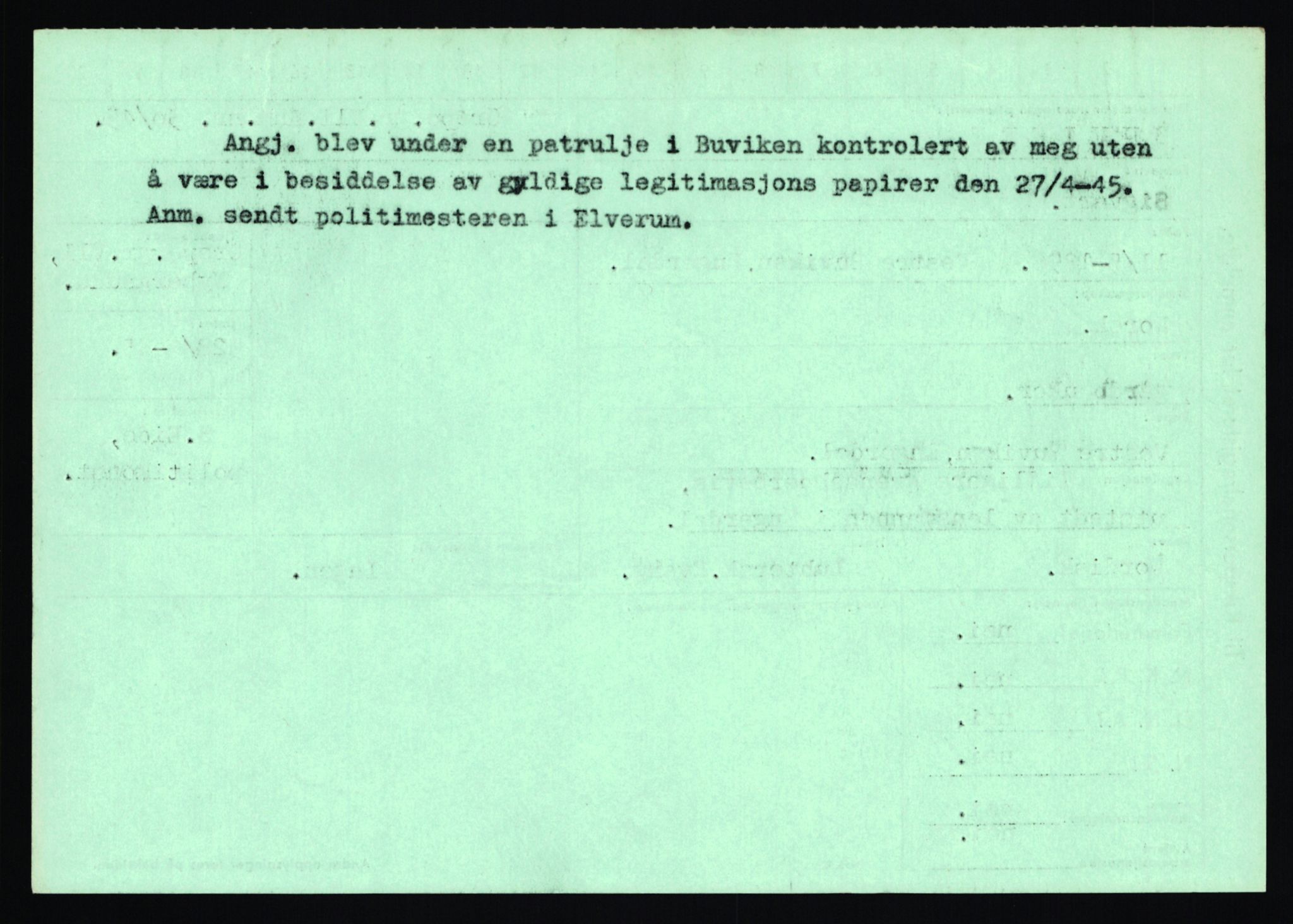 Statspolitiet - Hovedkontoret / Osloavdelingen, AV/RA-S-1329/C/Ca/L0003: Brechan - Eichinger	, 1943-1945, s. 1181