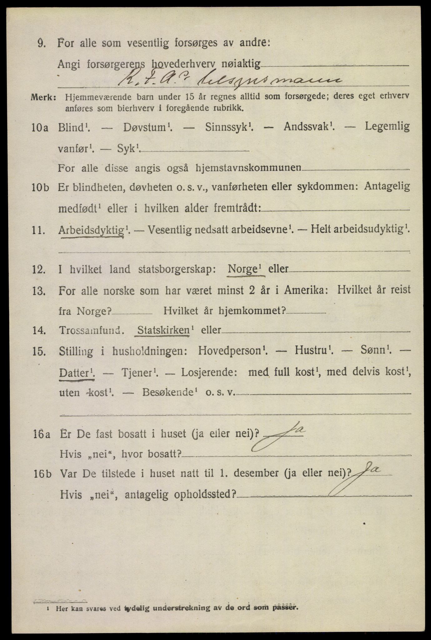 SAKO, Folketelling 1920 for 0819 Holla herred, 1920, s. 6084