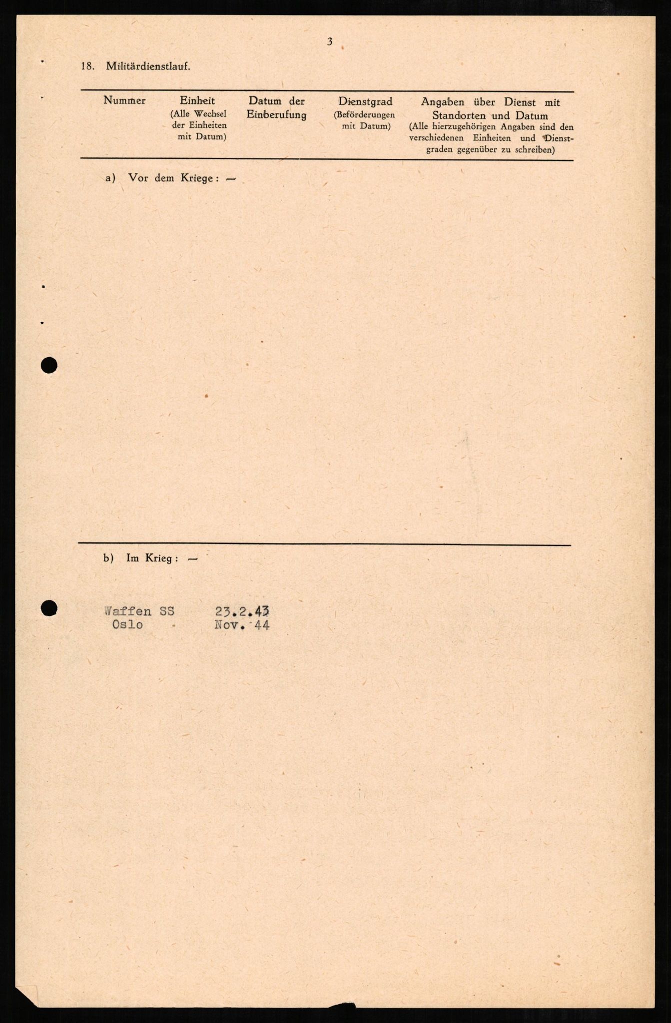 Forsvaret, Forsvarets overkommando II, AV/RA-RAFA-3915/D/Db/L0005: CI Questionaires. Tyske okkupasjonsstyrker i Norge. Tyskere., 1945-1946, s. 323