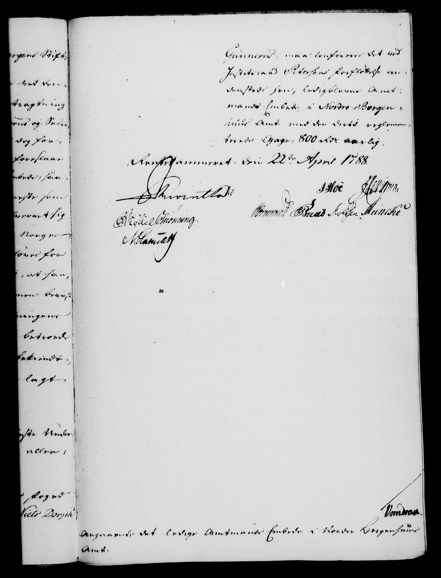 Rentekammeret, Kammerkanselliet, AV/RA-EA-3111/G/Gf/Gfa/L0070: Norsk relasjons- og resolusjonsprotokoll (merket RK 52.70), 1788, s. 208