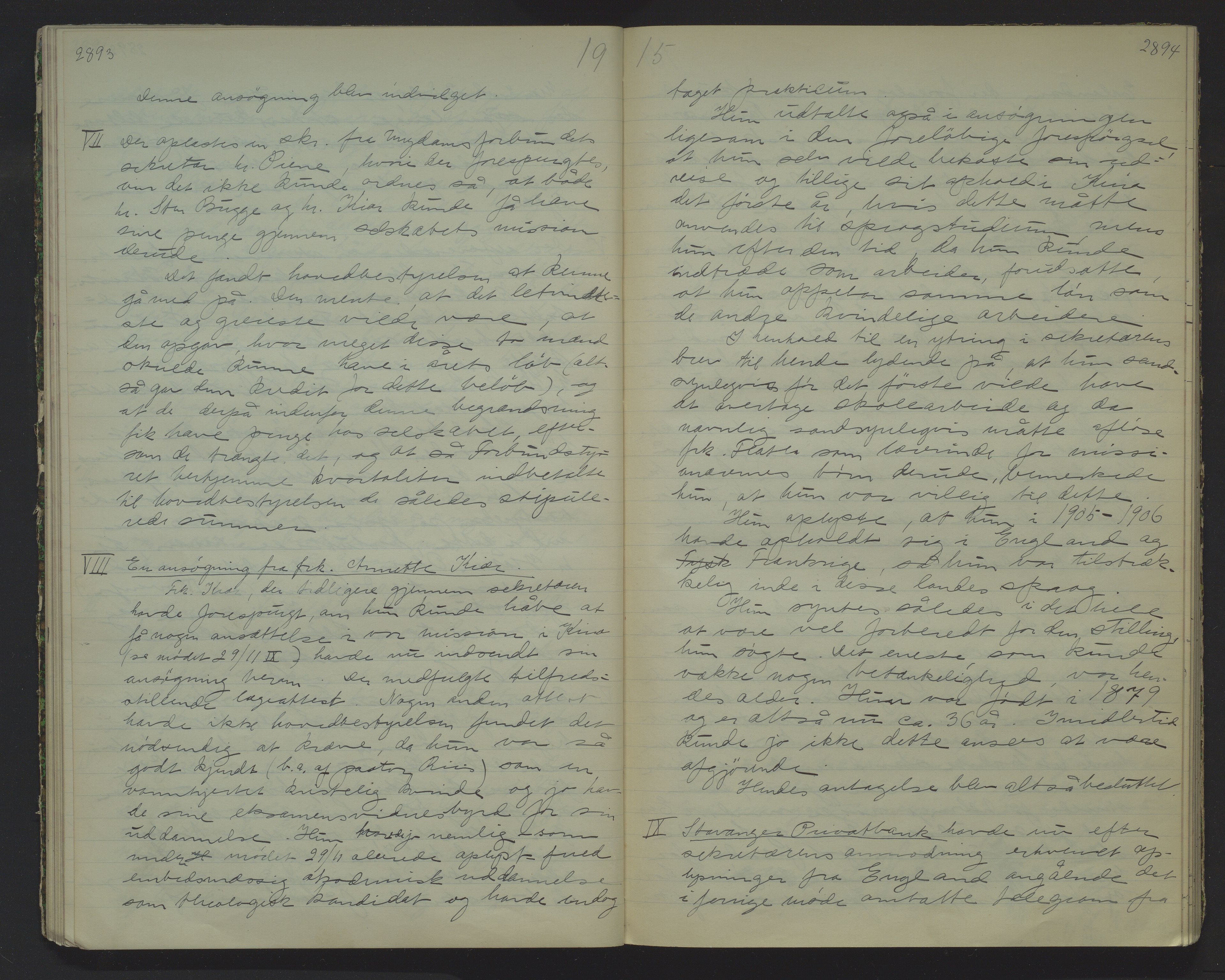 Det Norske Misjonsselskap - hovedadministrasjonen, VID/MA-A-1045/D/Da/Daa/L0022: Styreprotokoll nr. XVI, 6. mars 1915 - 26. juni 1916, 1915-1916, s. 2893-2894