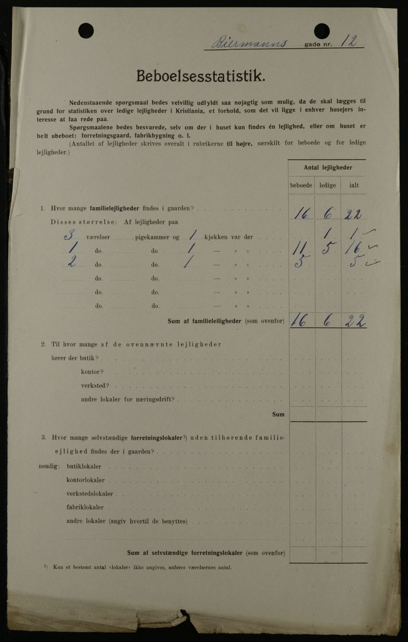 OBA, Kommunal folketelling 1.2.1908 for Kristiania kjøpstad, 1908, s. 4841