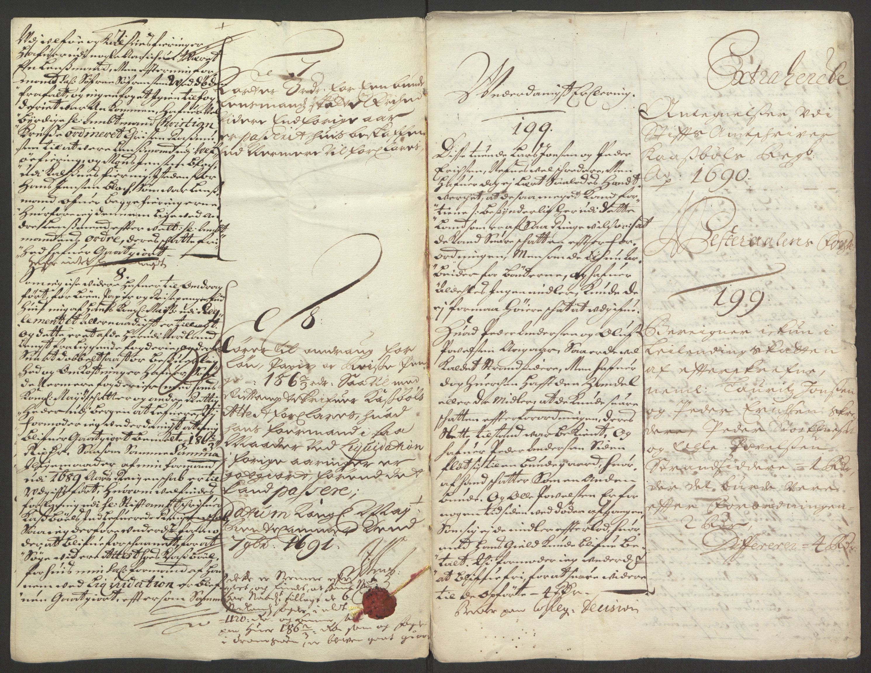 Rentekammeret inntil 1814, Reviderte regnskaper, Fogderegnskap, AV/RA-EA-4092/R67/L4676: Fogderegnskap Vesterålen, Andenes og Lofoten, 1691-1693, s. 379