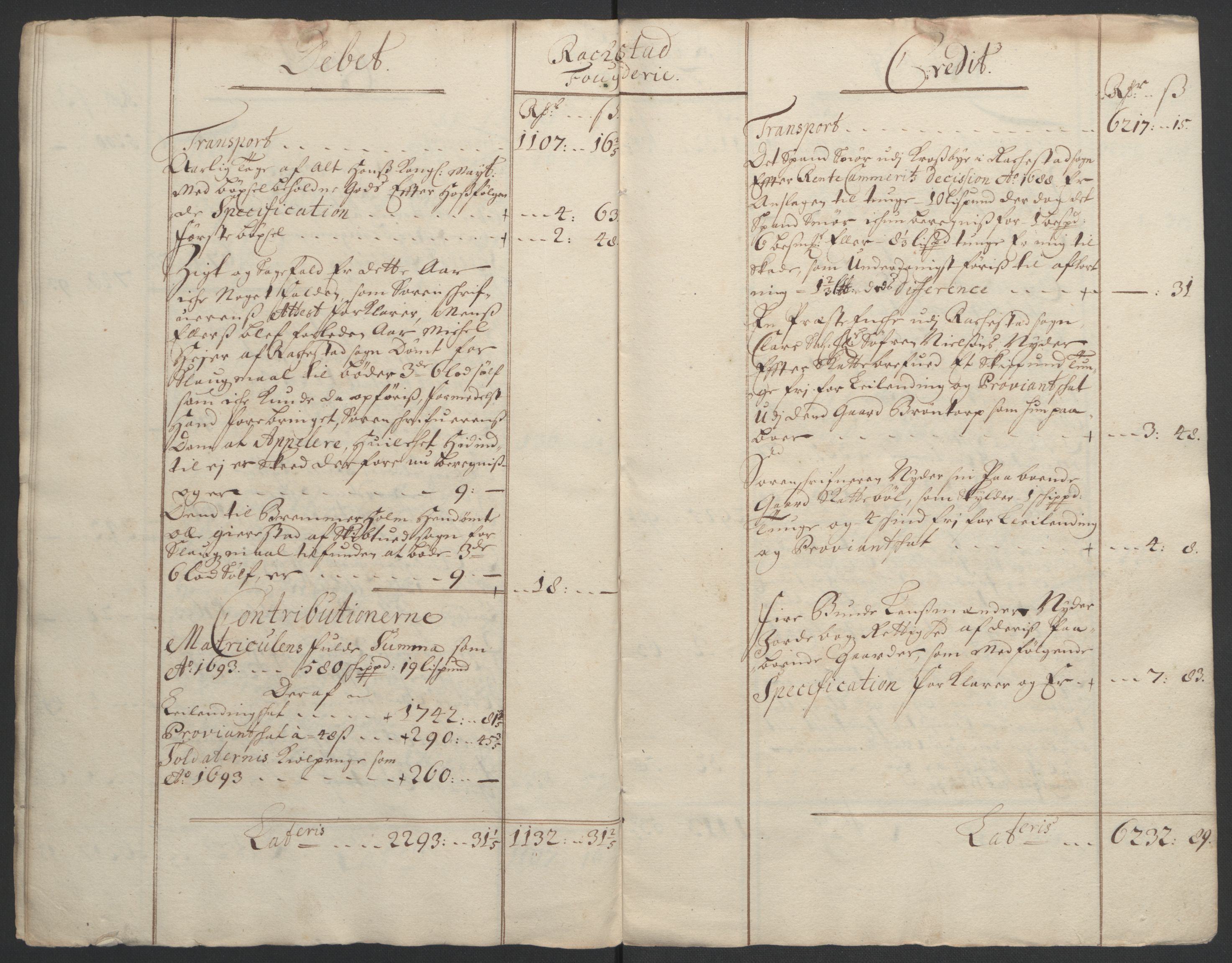 Rentekammeret inntil 1814, Reviderte regnskaper, Fogderegnskap, AV/RA-EA-4092/R07/L0284: Fogderegnskap Rakkestad, Heggen og Frøland, 1694, s. 14