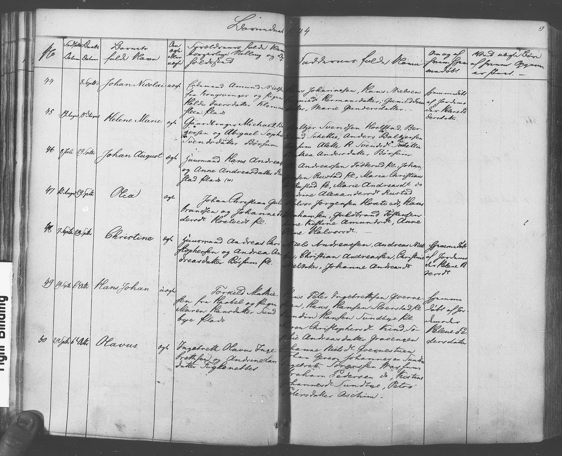 Ås prestekontor Kirkebøker, AV/SAO-A-10894/F/Fa/L0006: Ministerialbok nr. I 6, 1841-1853, s. 68-69