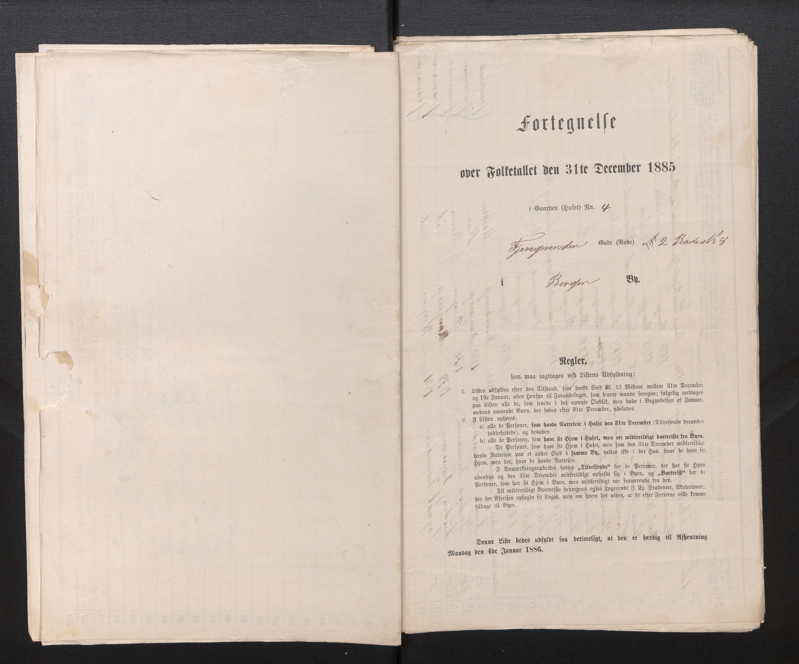 SAB, Folketelling 1885 for 1301 Bergen kjøpstad, 1885, s. 1299