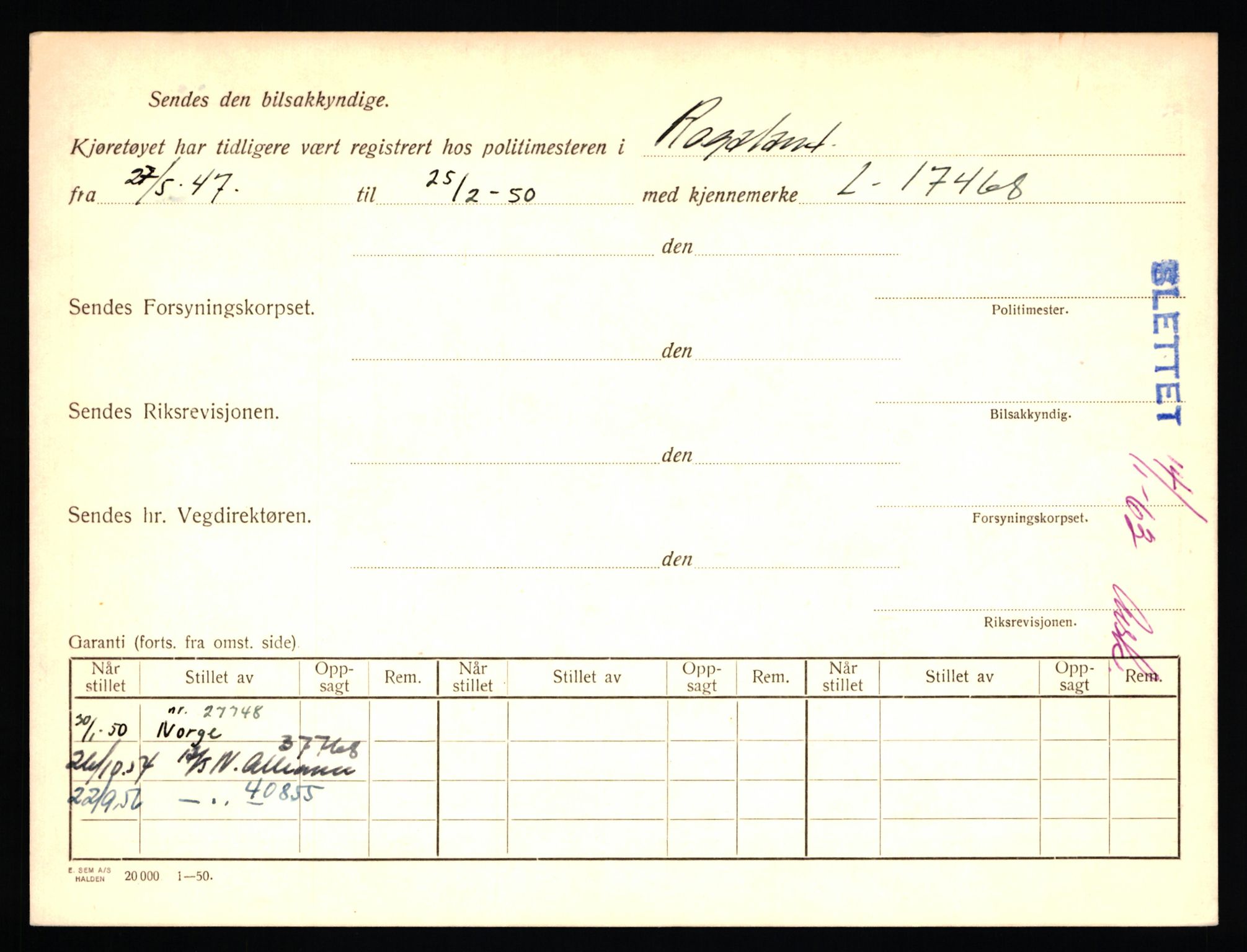 Stavanger trafikkstasjon, AV/SAST-A-101942/0/F/L0041: L-24000 - L-24599, 1930-1971, s. 1256