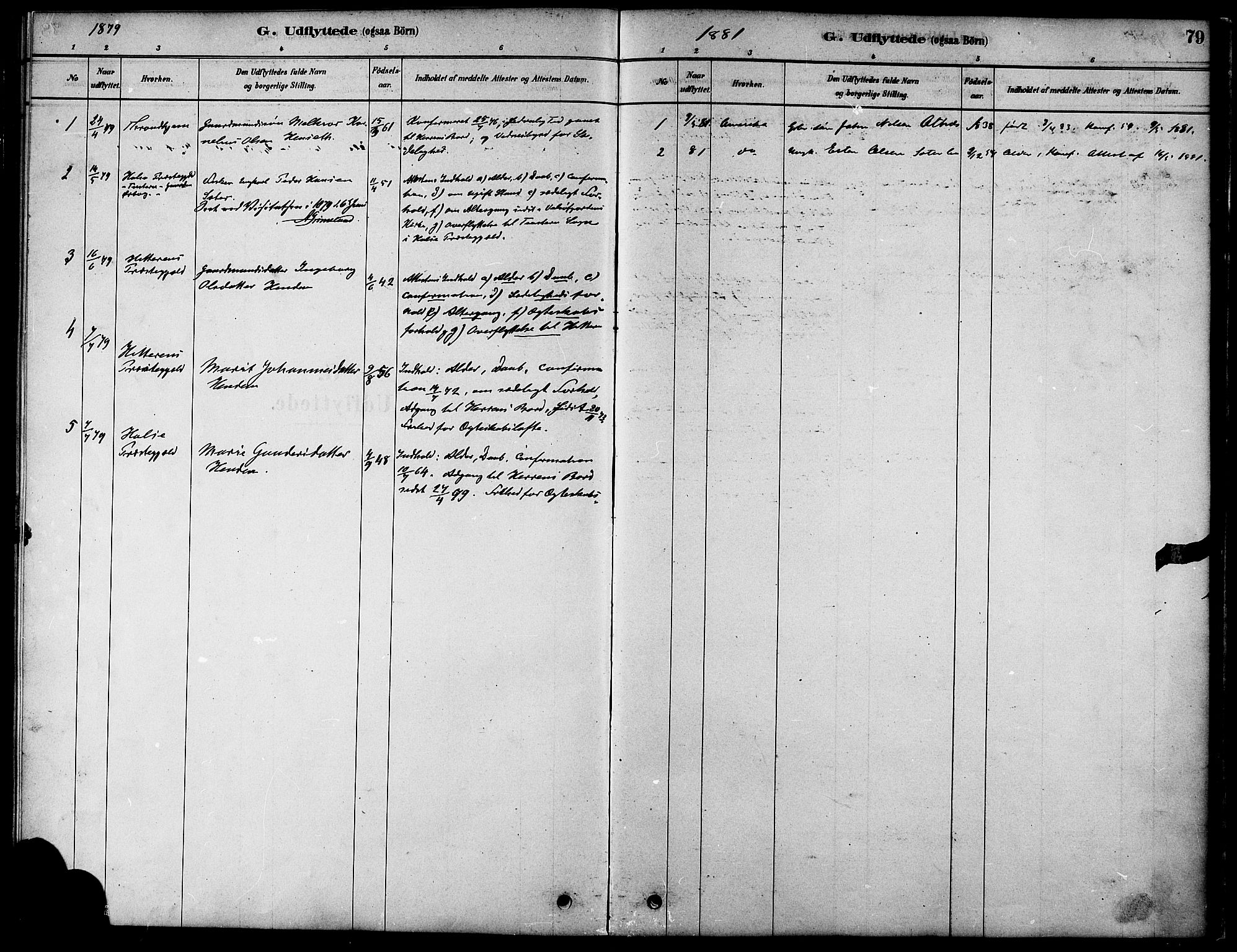 Ministerialprotokoller, klokkerbøker og fødselsregistre - Møre og Romsdal, SAT/A-1454/580/L0924: Ministerialbok nr. 580A01, 1878-1887, s. 79