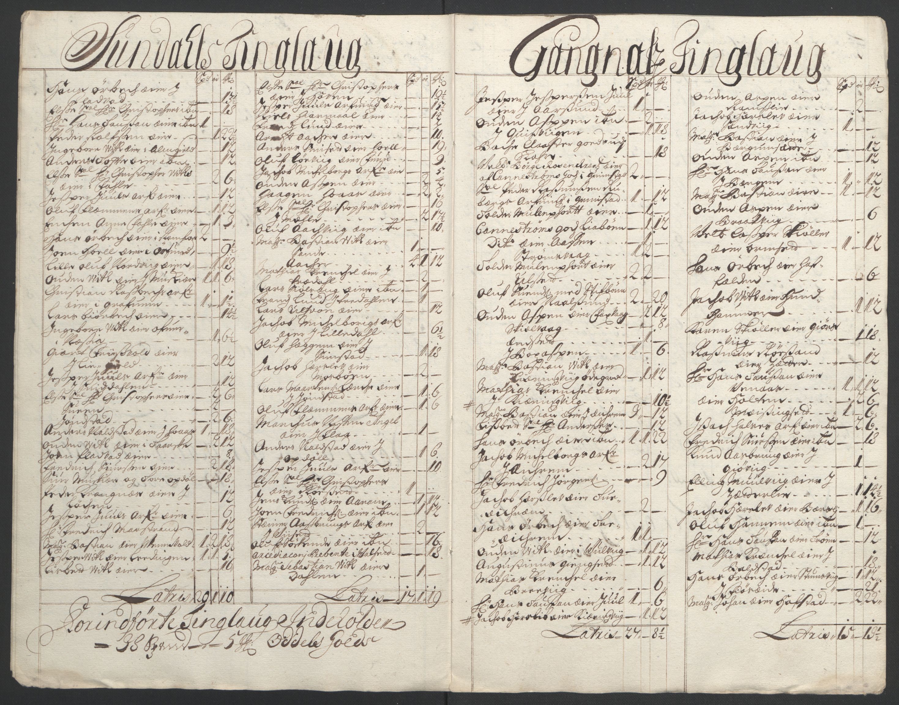 Rentekammeret inntil 1814, Reviderte regnskaper, Fogderegnskap, RA/EA-4092/R56/L3736: Fogderegnskap Nordmøre, 1694-1696, s. 404
