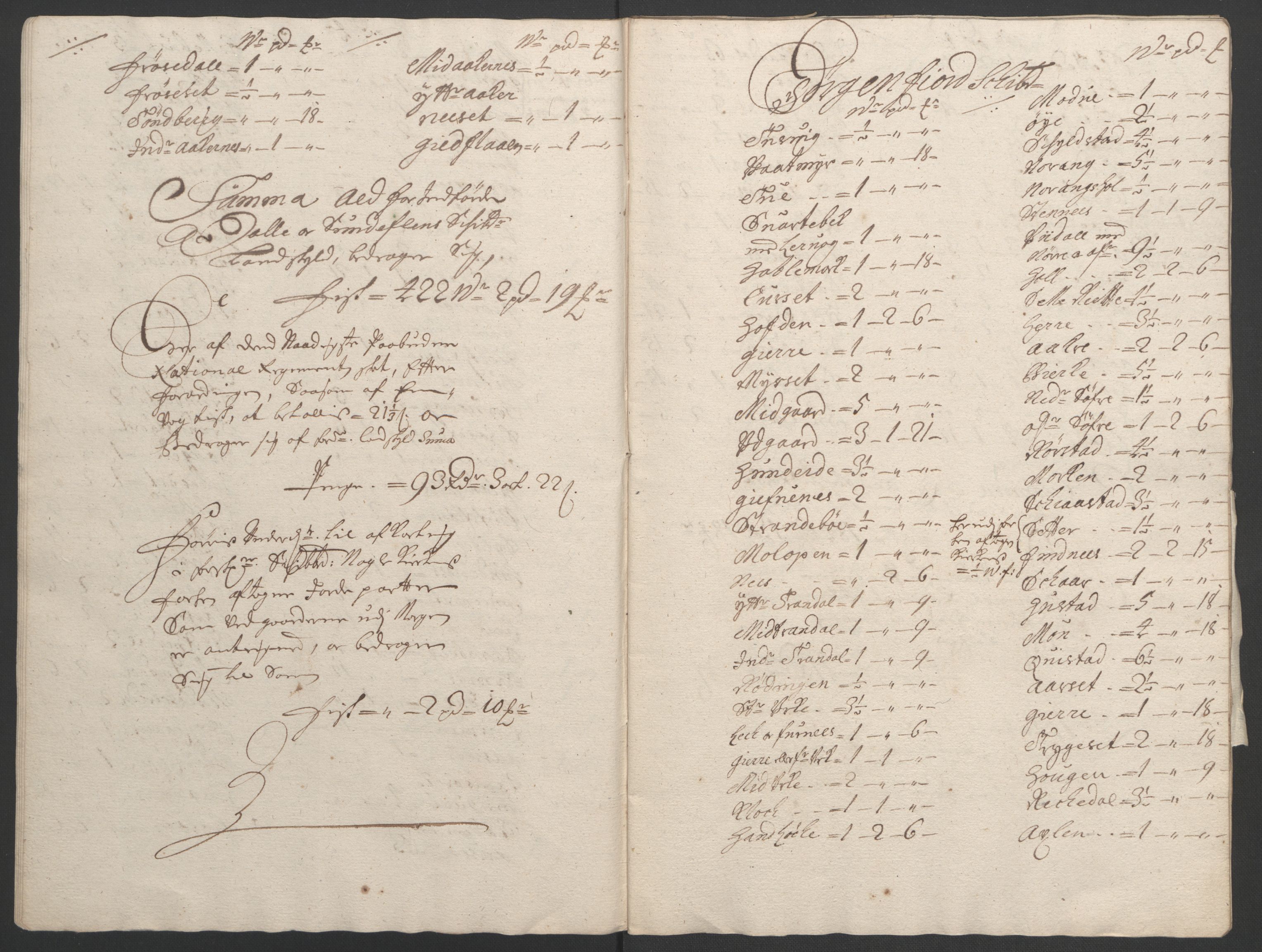 Rentekammeret inntil 1814, Reviderte regnskaper, Fogderegnskap, AV/RA-EA-4092/R54/L3554: Fogderegnskap Sunnmøre, 1691-1693, s. 209