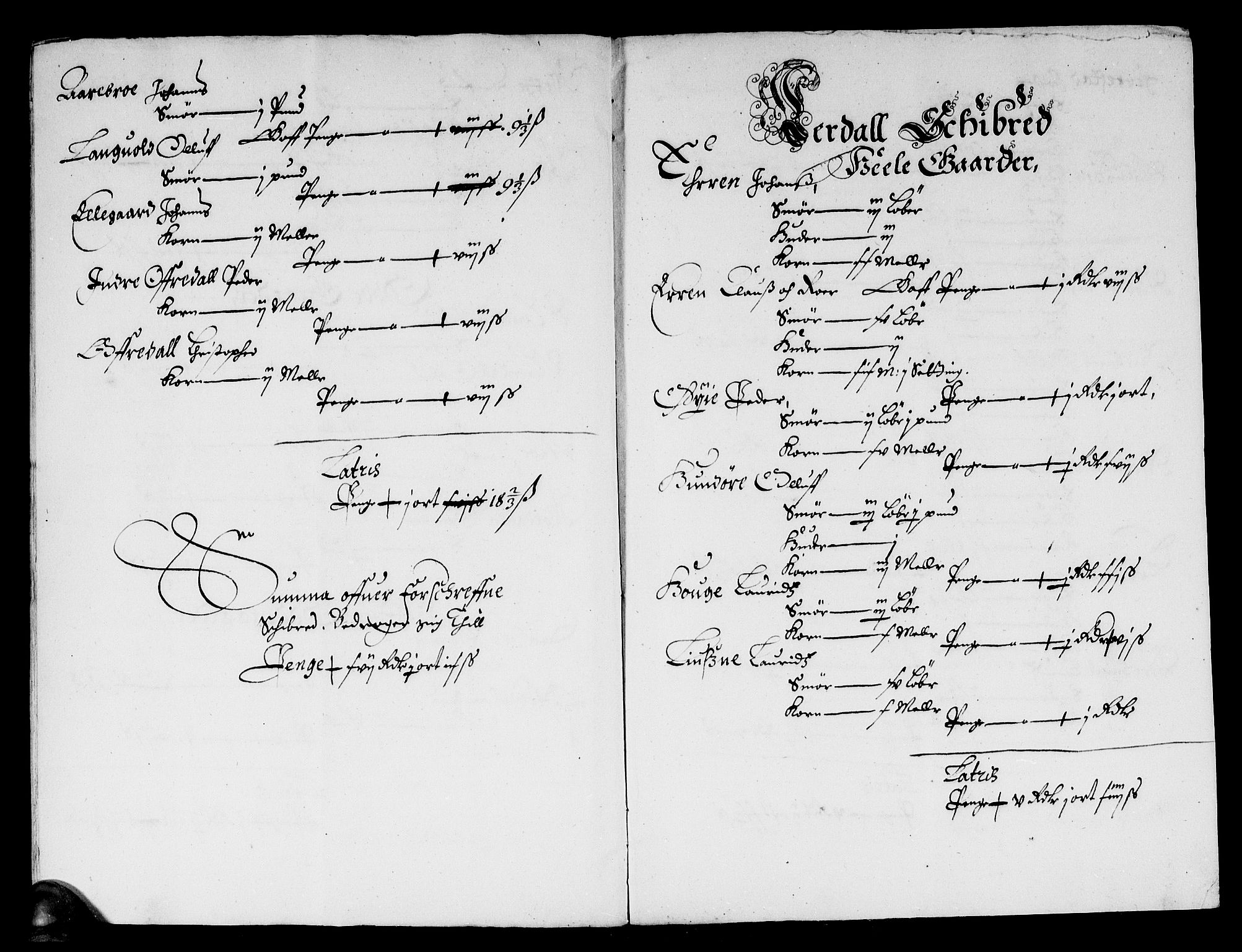 Rentekammeret inntil 1814, Reviderte regnskaper, Stiftamtstueregnskaper, Bergen stiftamt, AV/RA-EA-6043/R/Rc/L0008: Bergen stiftamt, 1663