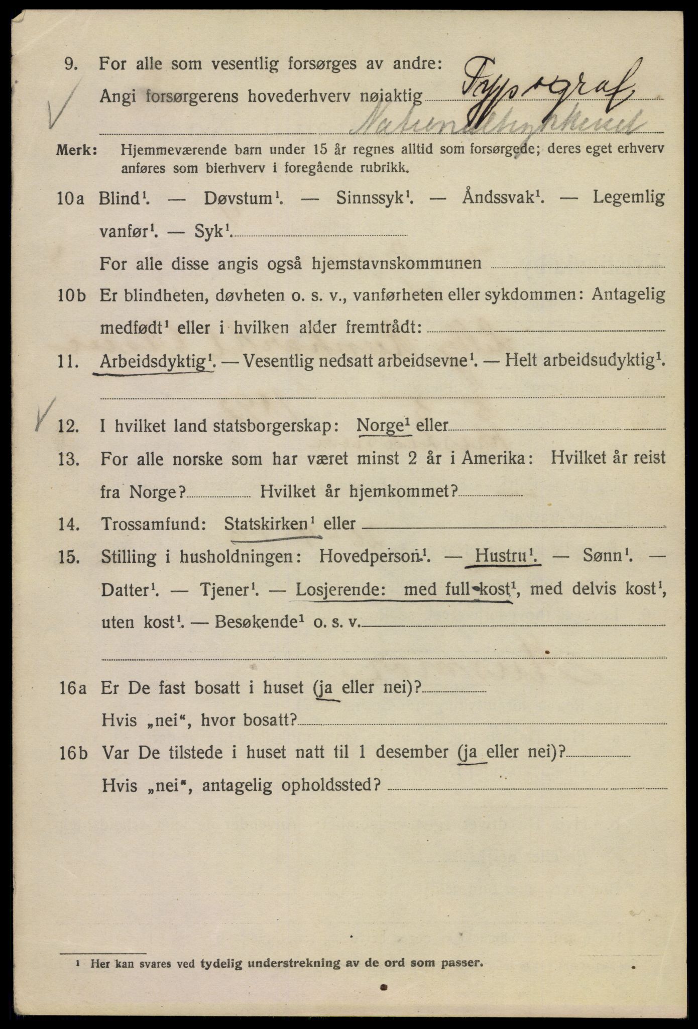 SAO, Folketelling 1920 for 0301 Kristiania kjøpstad, 1920, s. 322816