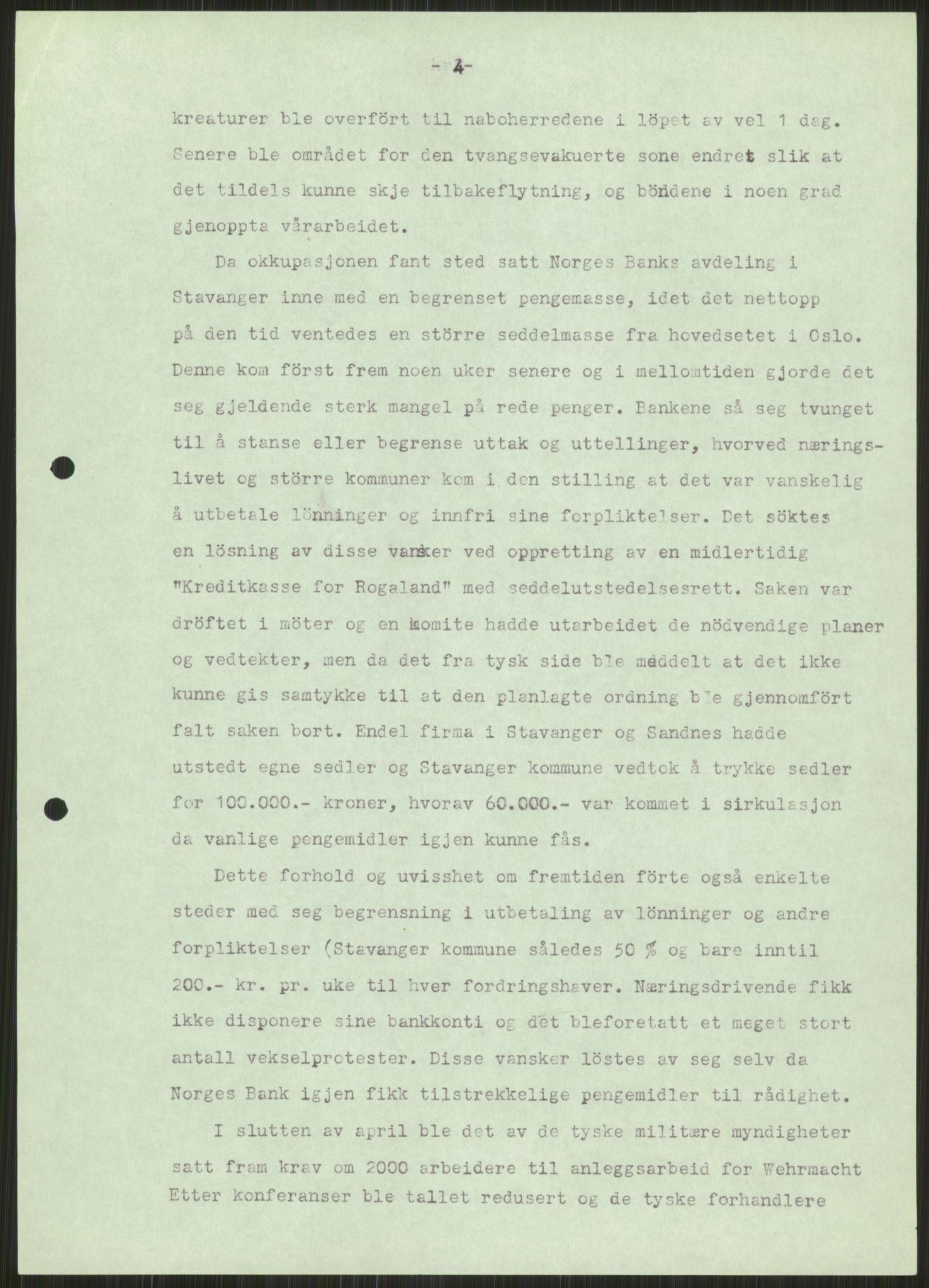 Forsvaret, Forsvarets krigshistoriske avdeling, AV/RA-RAFA-2017/Y/Ya/L0015: II-C-11-31 - Fylkesmenn.  Rapporter om krigsbegivenhetene 1940., 1940, s. 7