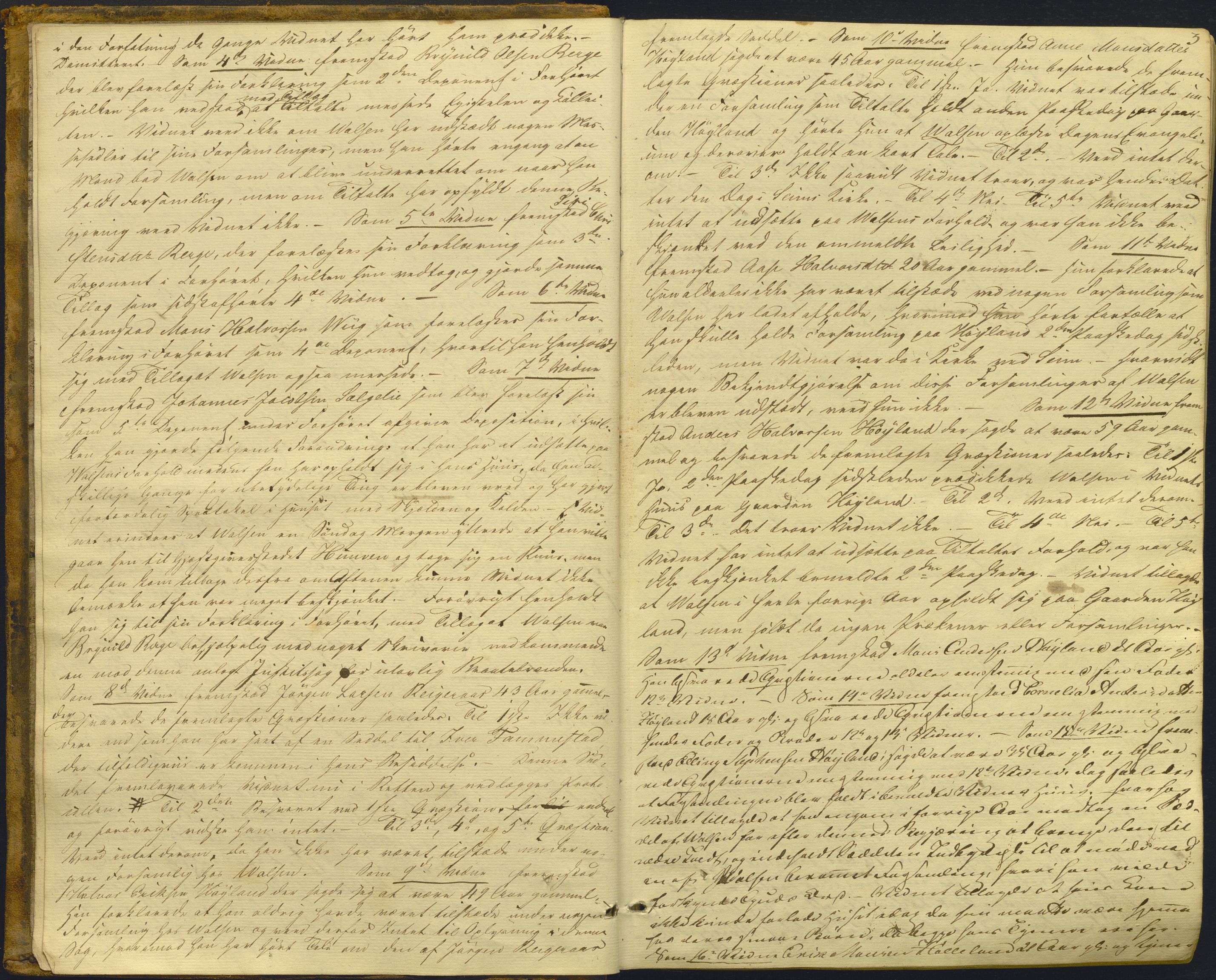 Nordhordland sorenskrivar, AV/SAB-A-2901/1/F/Fd/Fdc/L0002: Ekstrarettsprotkoller, offentlege sakar., 1839-1845, s. 2b-3a