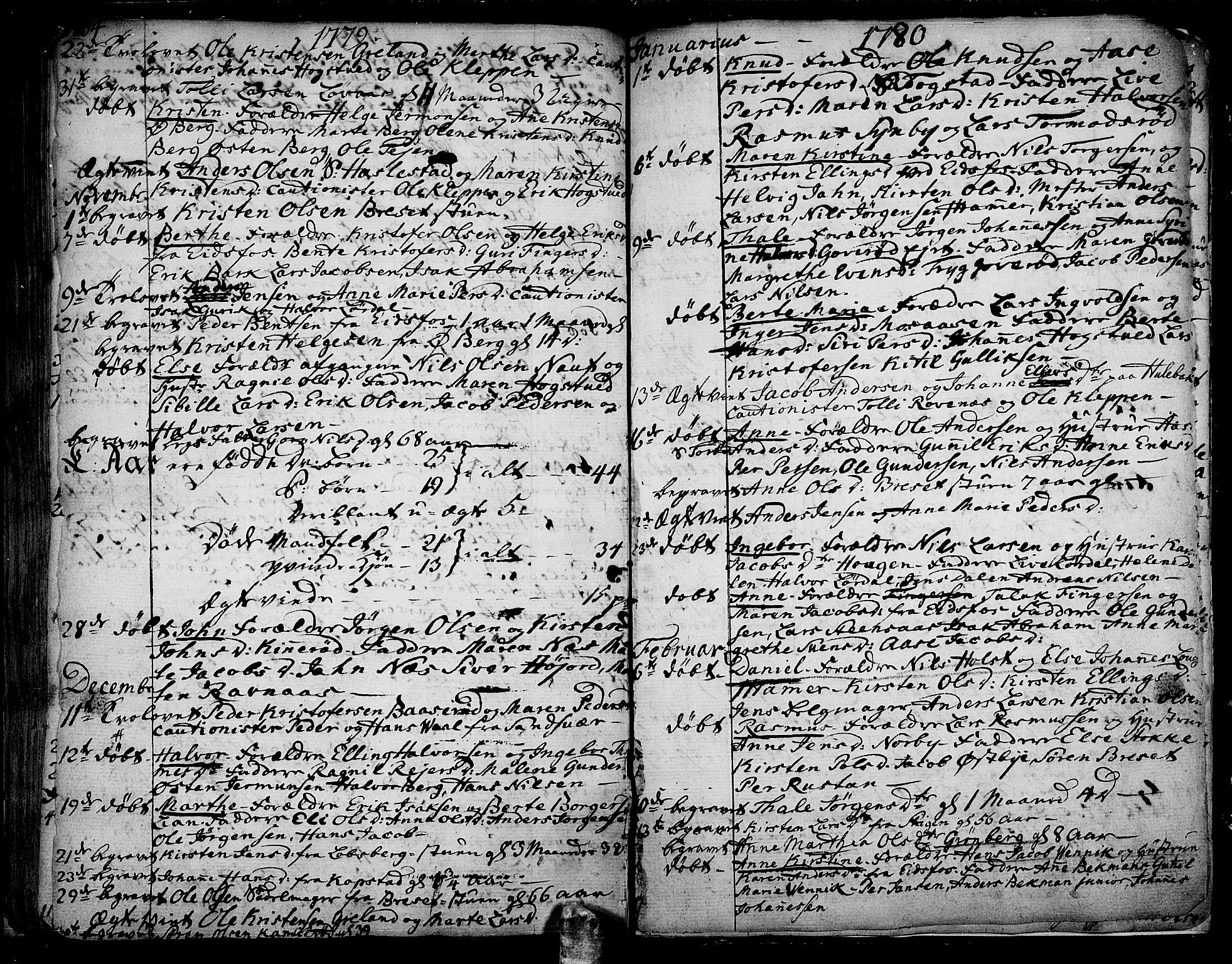 Hof kirkebøker, SAKO/A-64/F/Fa/L0002: Ministerialbok nr. I 2, 1746-1781, s. 204-205