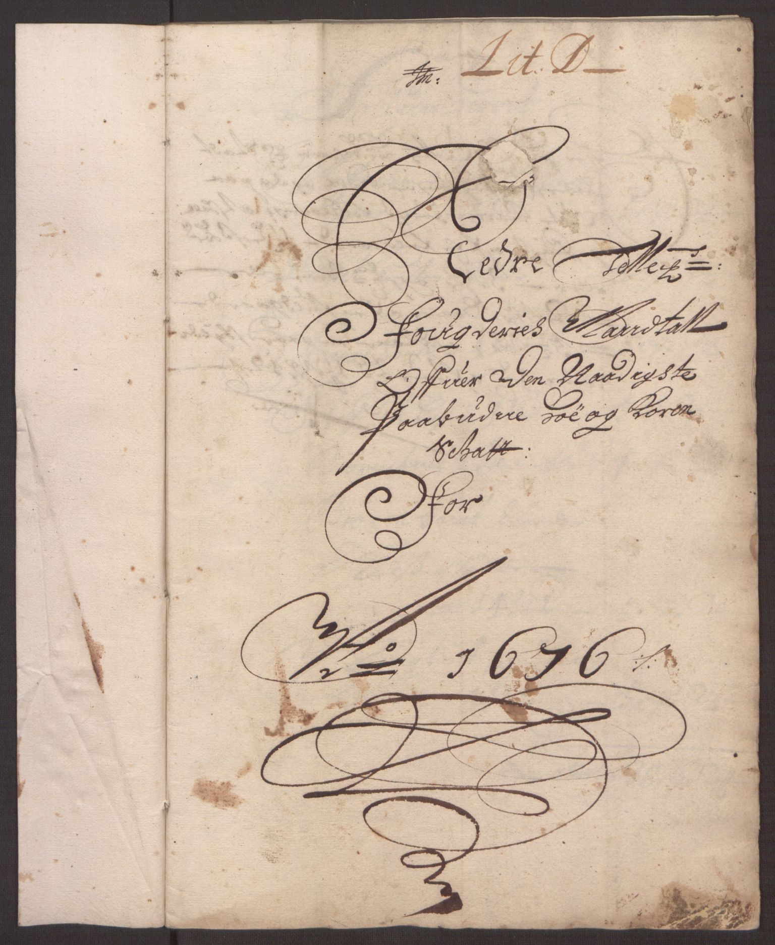 Rentekammeret inntil 1814, Reviderte regnskaper, Fogderegnskap, RA/EA-4092/R35/L2066: Fogderegnskap Øvre og Nedre Telemark, 1676, s. 60