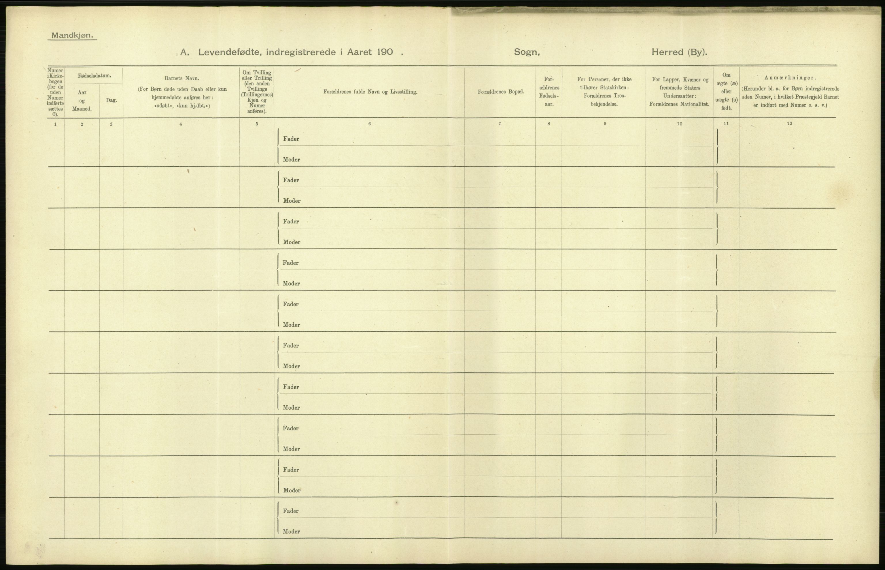 Statistisk sentralbyrå, Sosiodemografiske emner, Befolkning, AV/RA-S-2228/D/Df/Dfa/Dfaa/L0012: Stavanger amt: Fødte, gifte, døde, 1903, s. 18