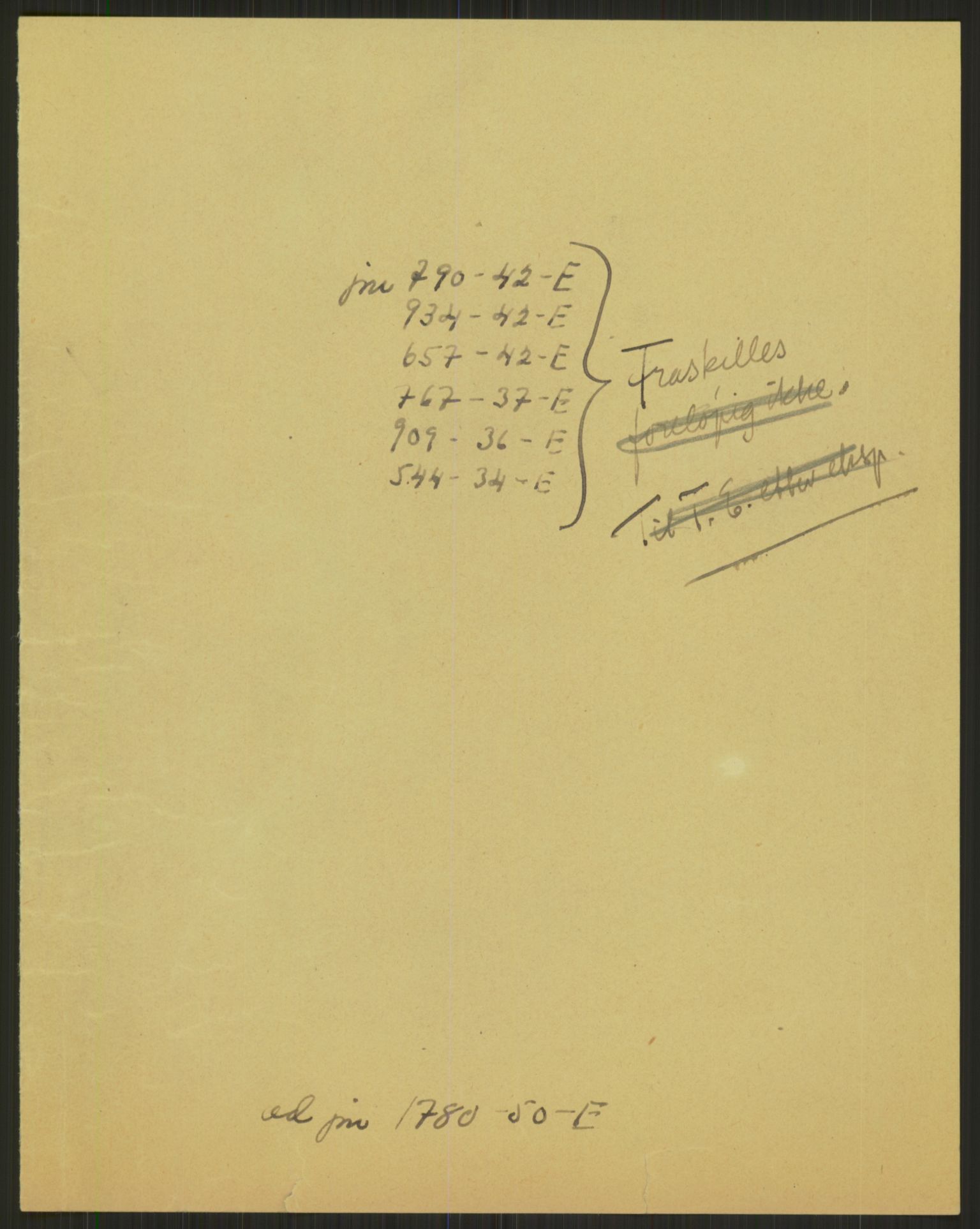 Justisdepartementet, Lovavdelingen, RA/S-3212/D/De/L0028/0002: Straffeloven / Straffelovens revisjon: 5 - Ot. prp. nr.  41 - 1945: Homoseksualiet. 2 mapper, 1951-1955, s. 225