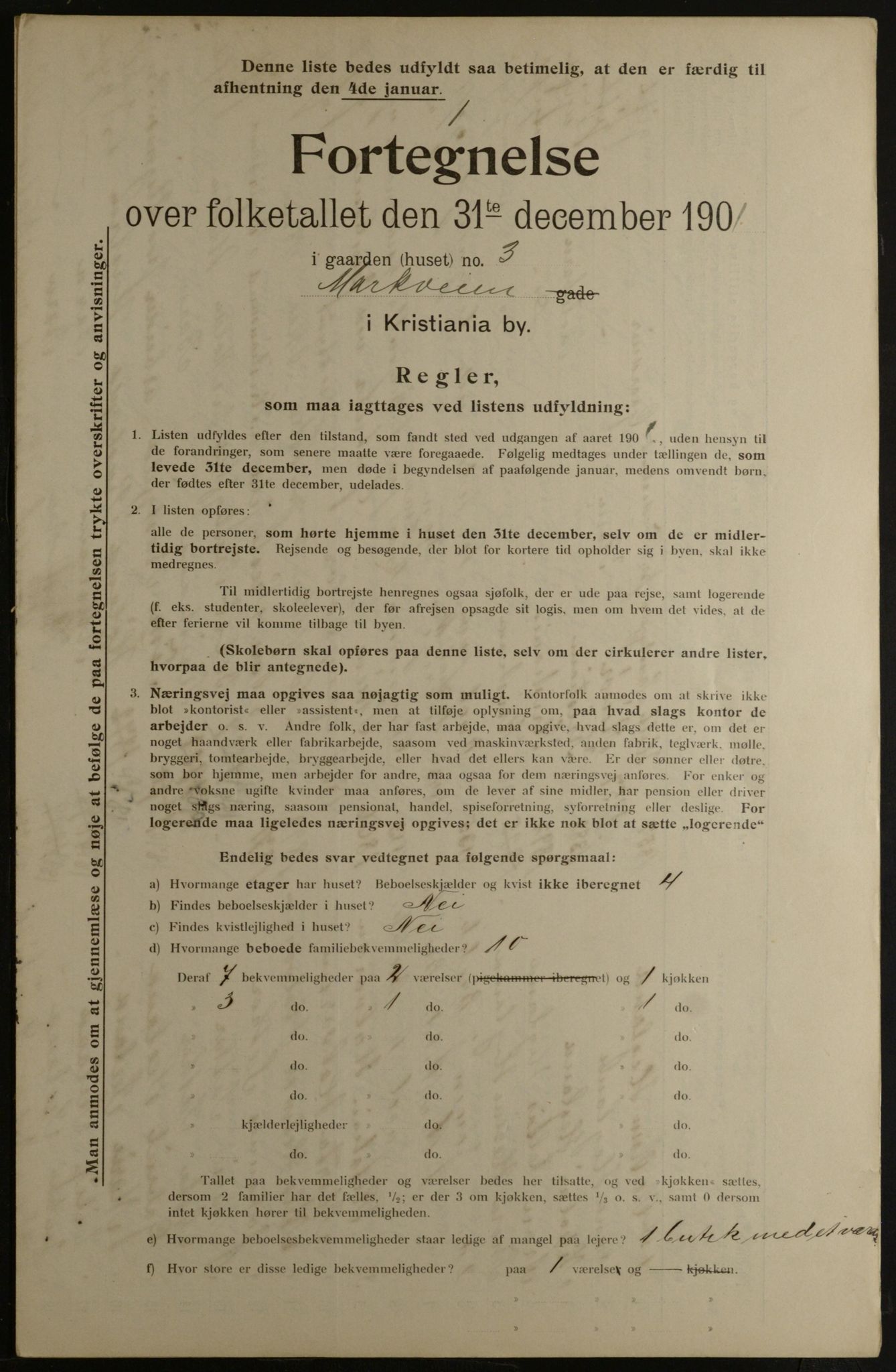 OBA, Kommunal folketelling 31.12.1901 for Kristiania kjøpstad, 1901, s. 9755