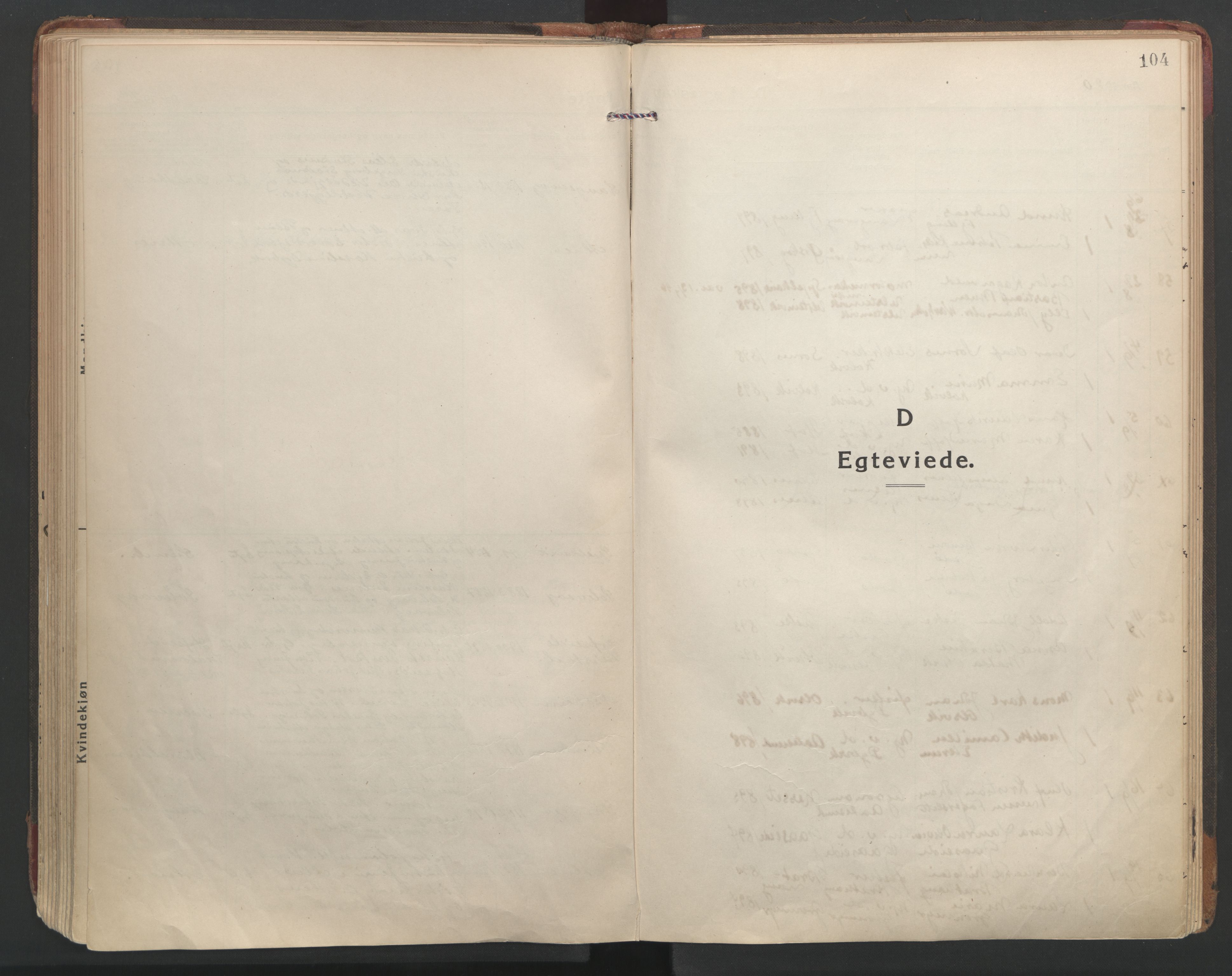 Ministerialprotokoller, klokkerbøker og fødselsregistre - Møre og Romsdal, AV/SAT-A-1454/528/L0412: Ministerialbok nr. 528A21, 1920-1926, s. 104
