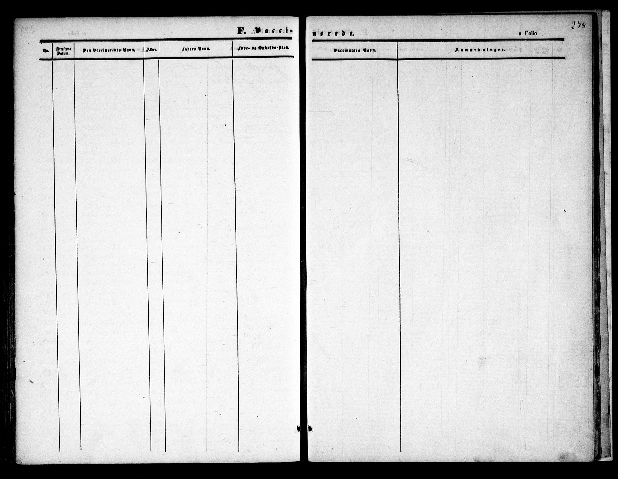 Nannestad prestekontor Kirkebøker, AV/SAO-A-10414a/F/Fa/L0011: Ministerialbok nr. I 11, 1850-1859, s. 278