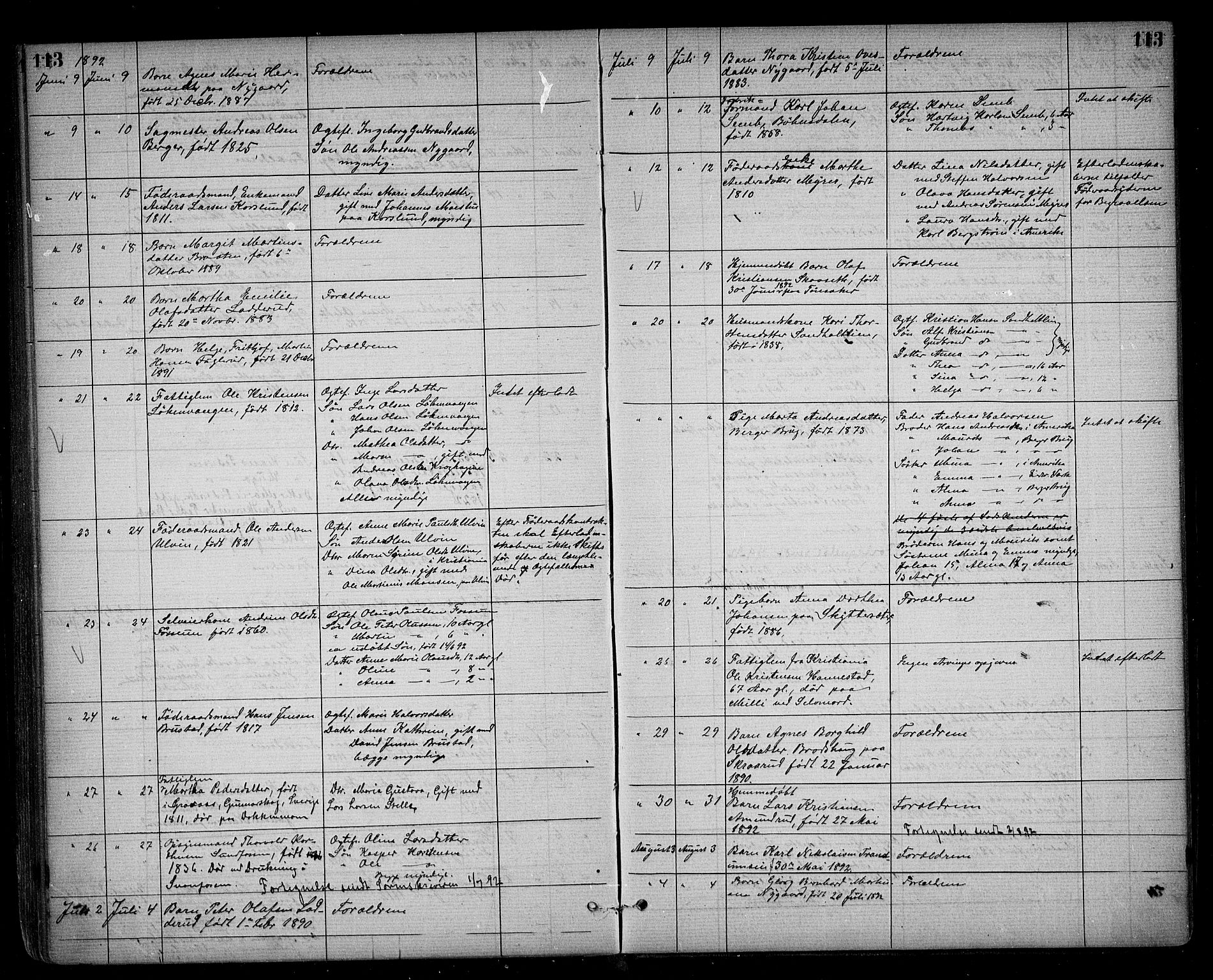 Eidsvoll lensmannskontor, AV/SAO-A-10266a/H/Ha/Haa/L0002: Dødsfallsprotokoll, 1871-1896, s. 113