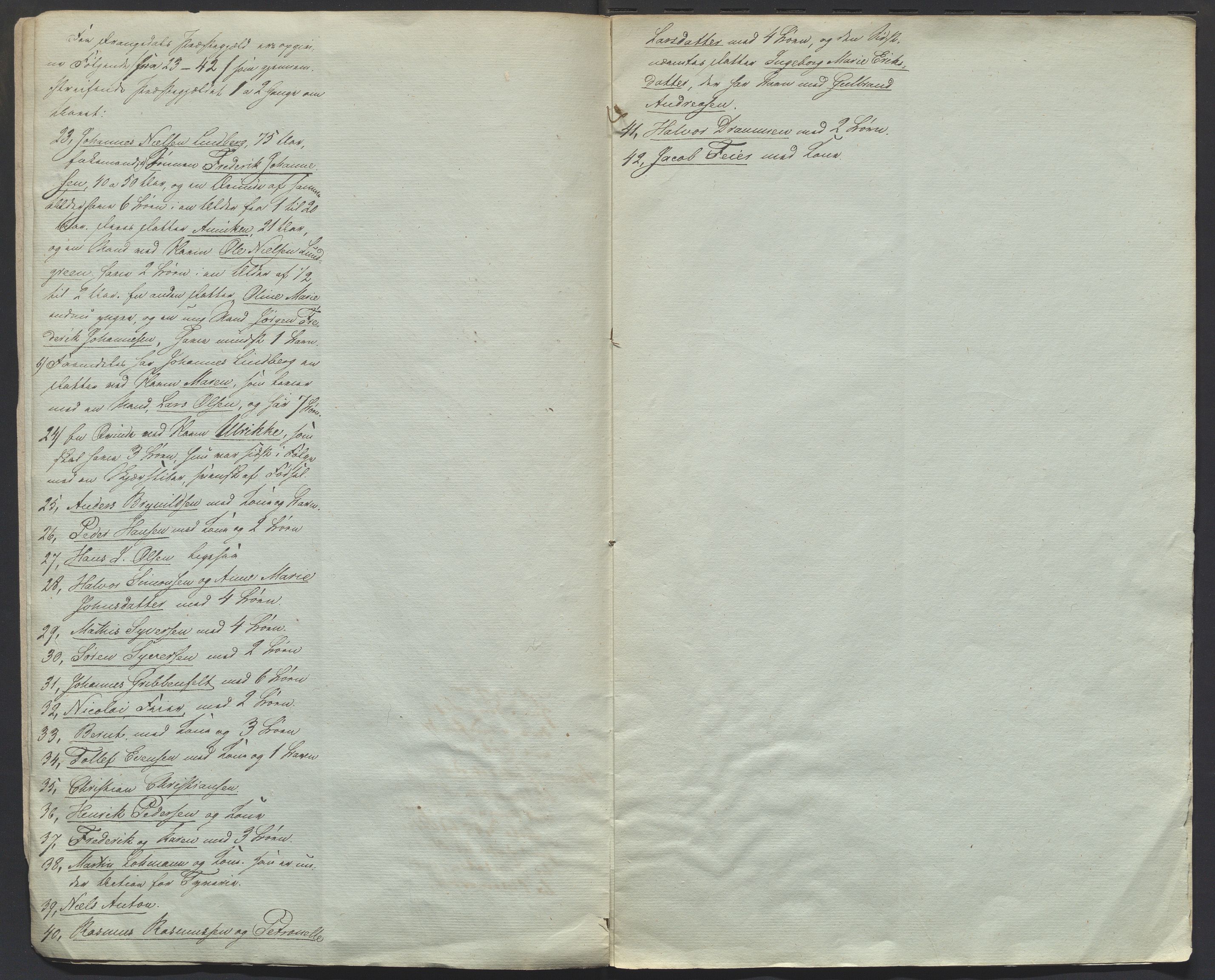 Gudbrandsdalen fogderi, AV/SAH-FOGDO-002/O/Oa/L0001: Lister over tatere og fanter, 1845, s. 5