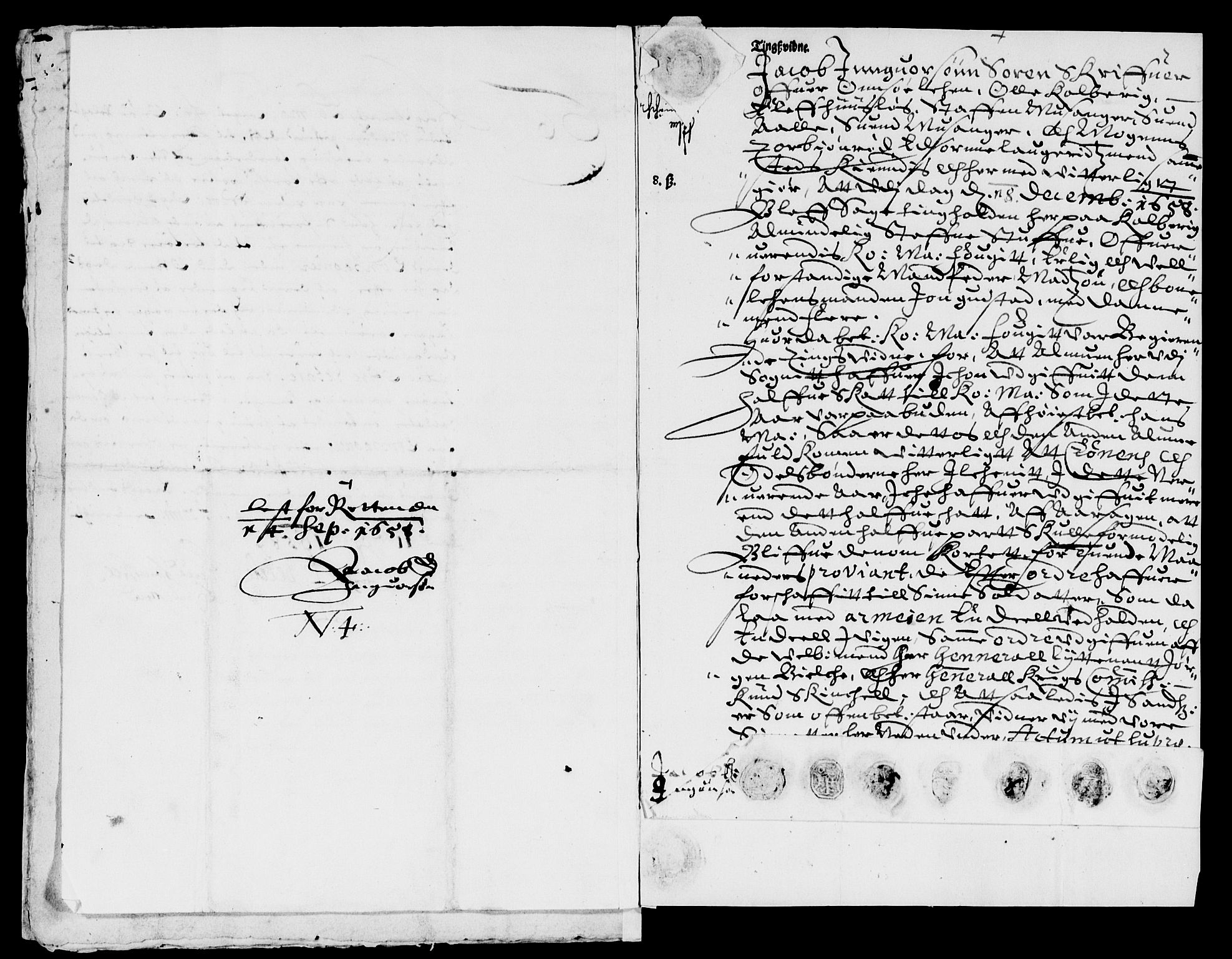 Rentekammeret inntil 1814, Reviderte regnskaper, Lensregnskaper, AV/RA-EA-5023/R/Rb/Rbe/L0004: Onsøy len, 1656-1674