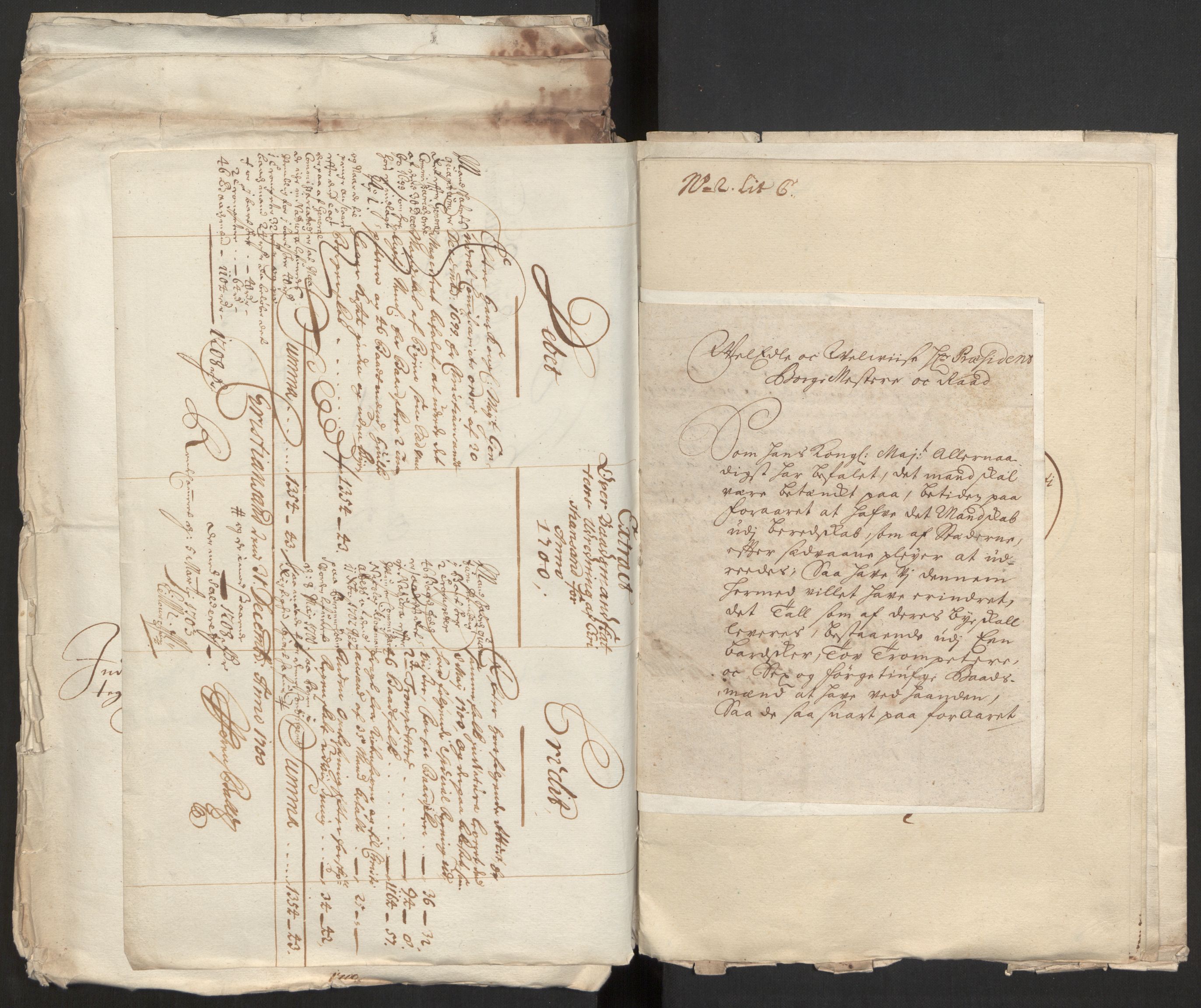 Rentekammeret inntil 1814, Reviderte regnskaper, Byregnskaper, AV/RA-EA-4066/R/Rm/L0258: [M1] Kontribusjonsregnskap, 1664-1700, s. 93