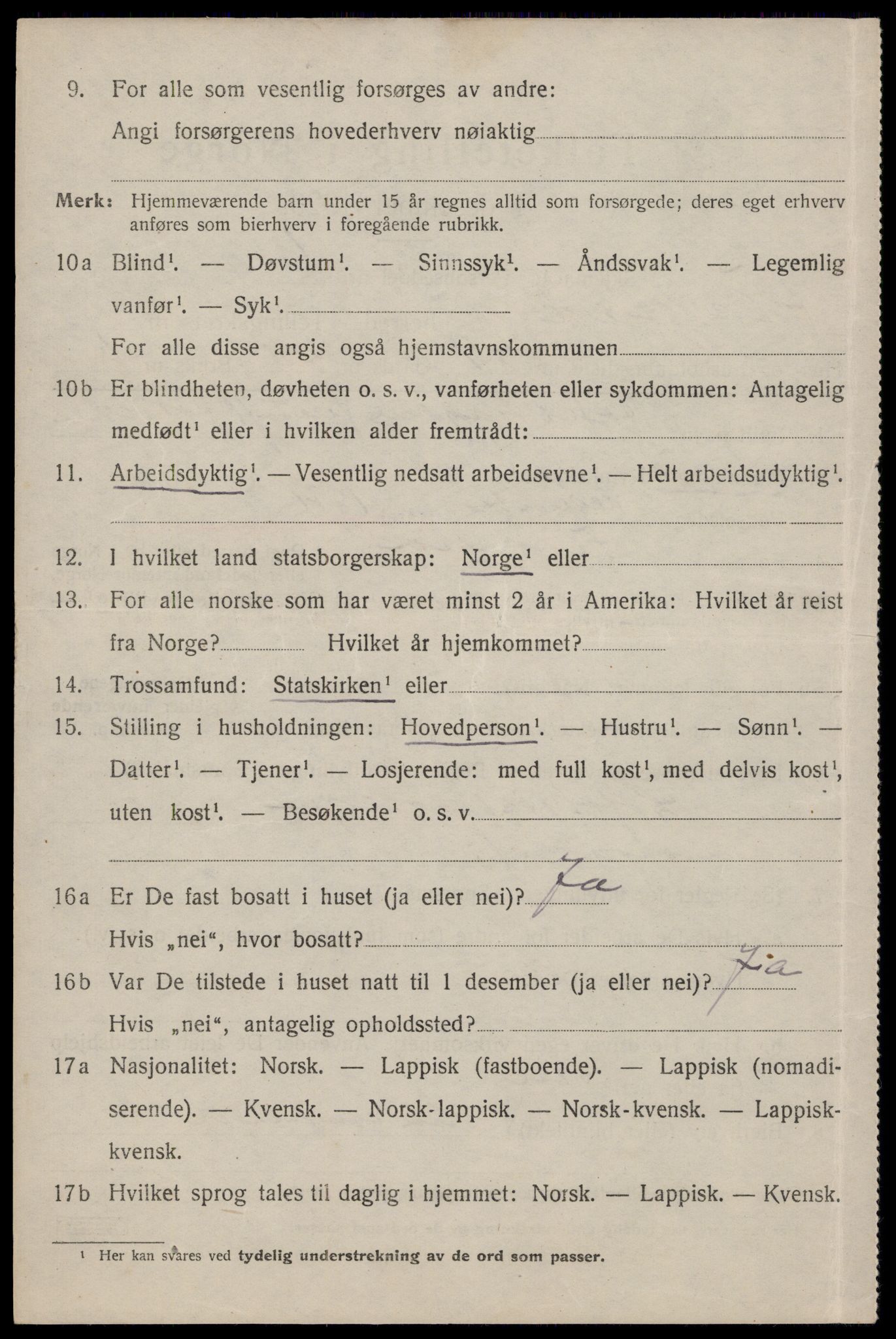 SAT, Folketelling 1920 for 1859 Flakstad herred, 1920, s. 2806
