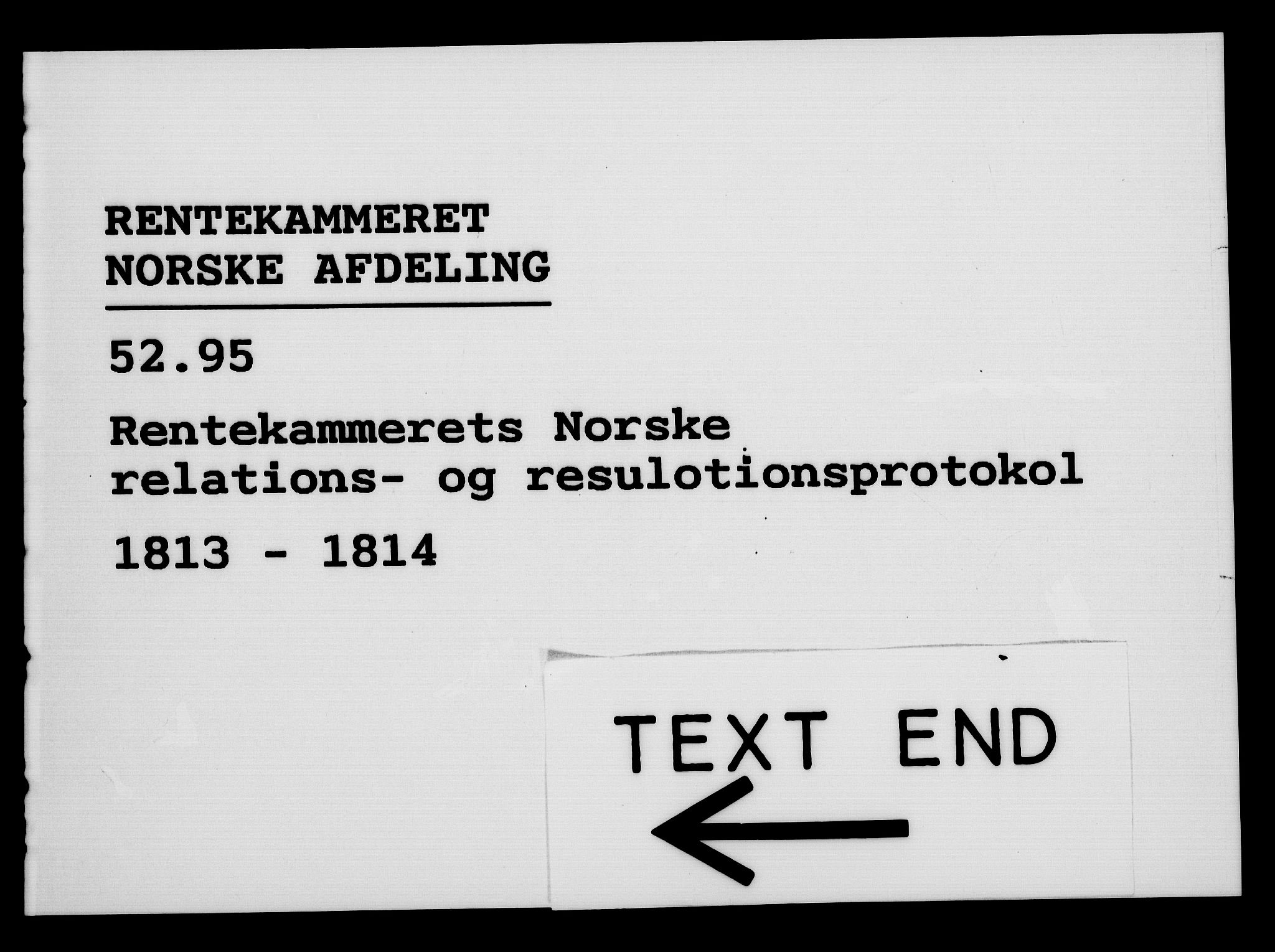 Rentekammeret, Kammerkanselliet, RA/EA-3111/G/Gf/Gfa/L0095: Norsk relasjons- og resolusjonsprotokoll (merket RK 52.95), 1813-1814, s. 667