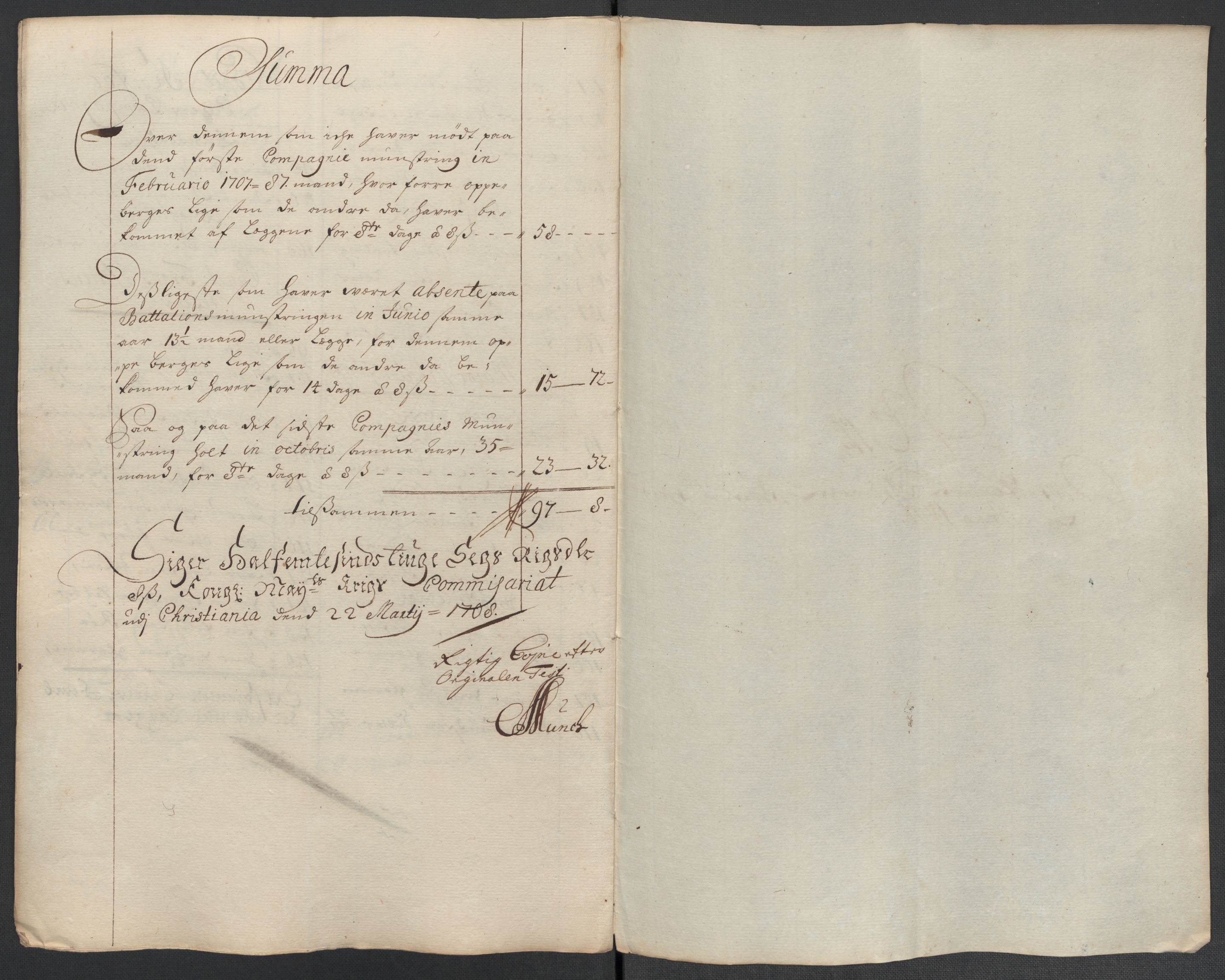 Rentekammeret inntil 1814, Reviderte regnskaper, Fogderegnskap, AV/RA-EA-4092/R56/L3743: Fogderegnskap Nordmøre, 1708, s. 111