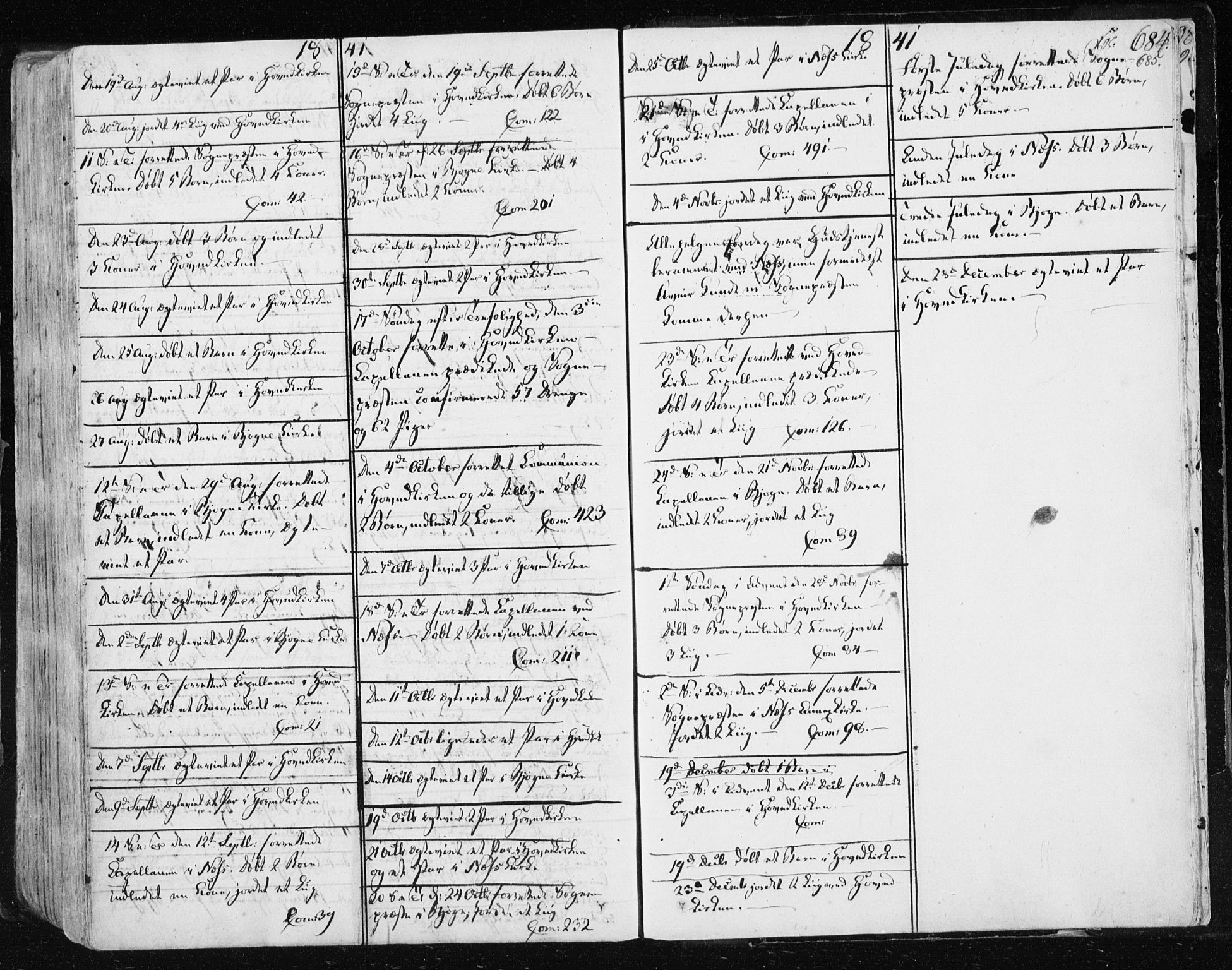 Ministerialprotokoller, klokkerbøker og fødselsregistre - Sør-Trøndelag, SAT/A-1456/659/L0735: Ministerialbok nr. 659A05, 1826-1841, s. 684