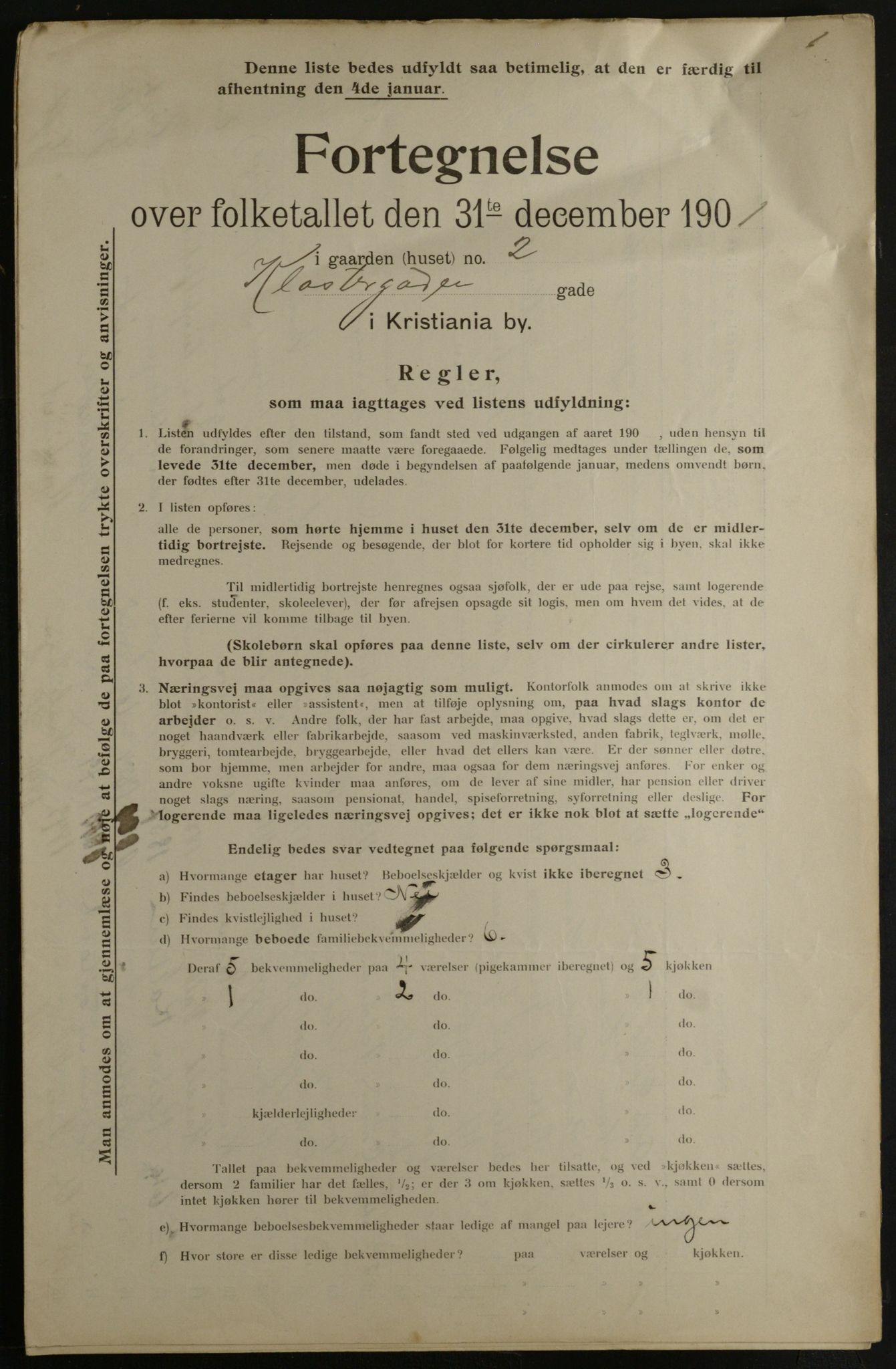 OBA, Kommunal folketelling 31.12.1901 for Kristiania kjøpstad, 1901, s. 8070