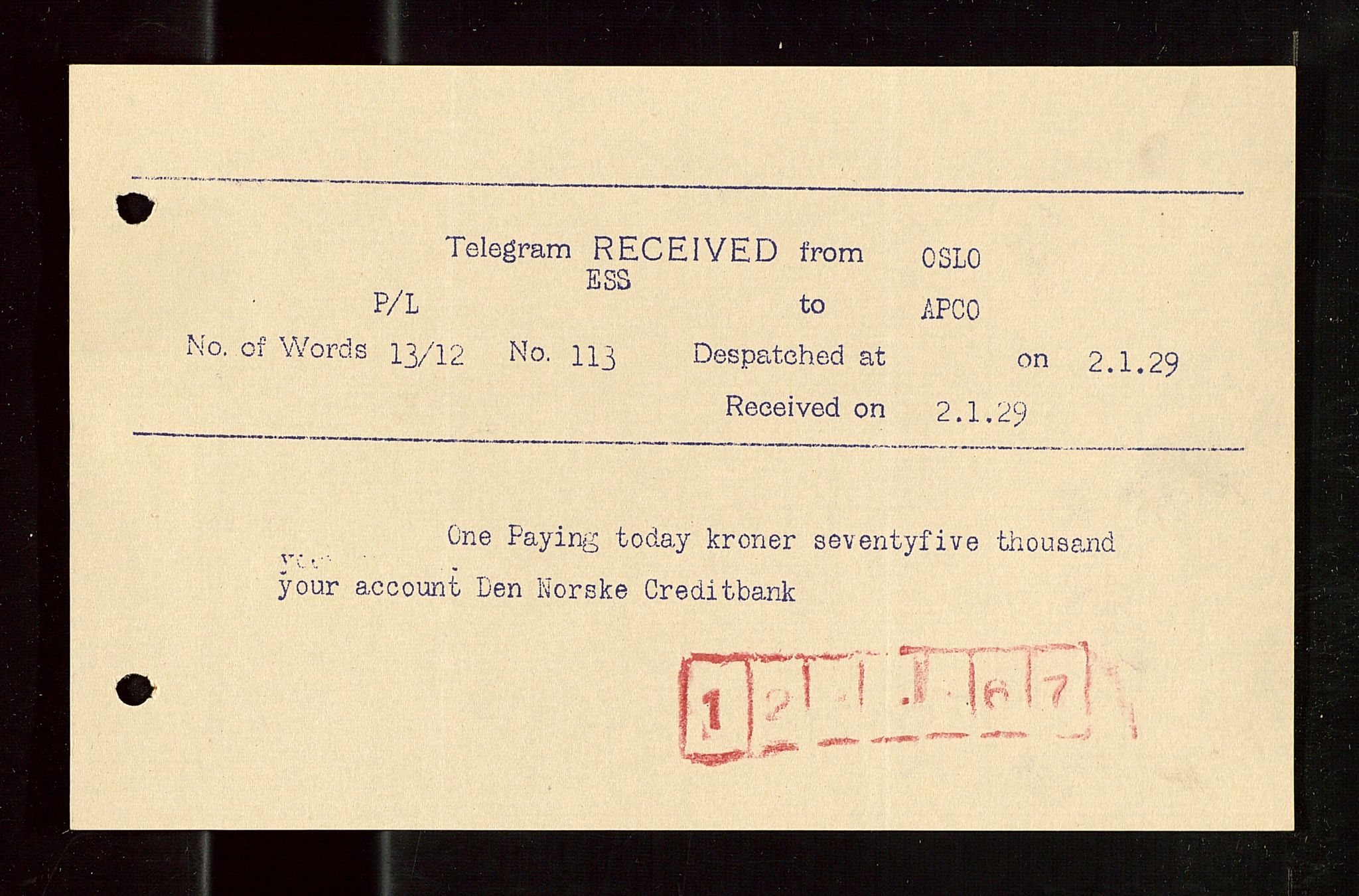 Pa 1521 - A/S Norske Shell, SAST/A-101915/E/Ea/Eaa/L0016: Sjefskorrespondanse, 1929, s. 199