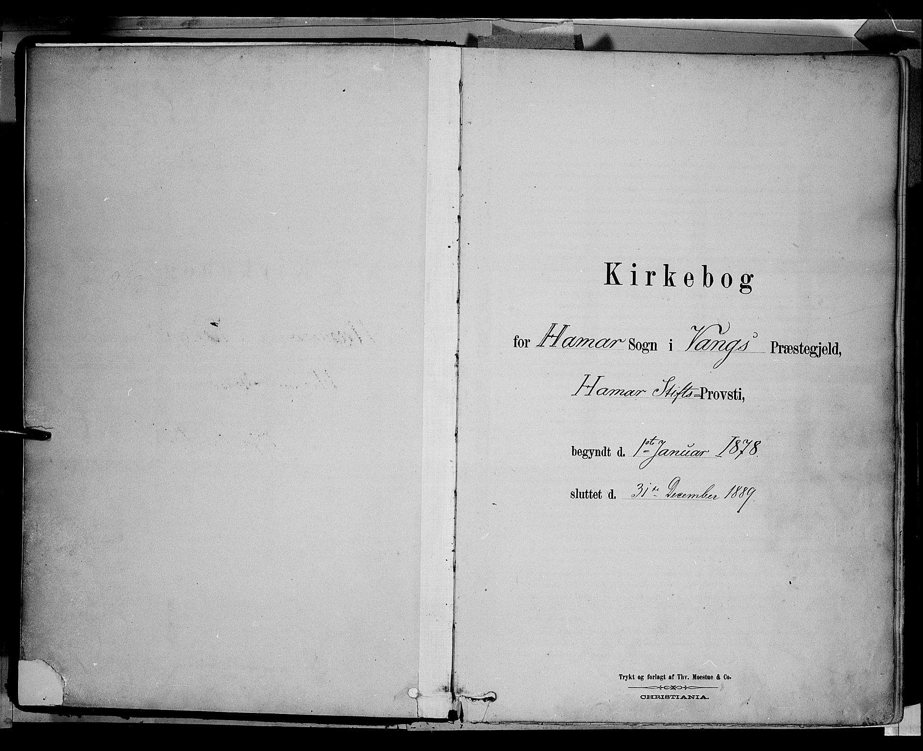 Vang prestekontor, Hedmark, SAH/PREST-008/H/Ha/Haa/L0016: Ministerialbok nr. 16, 1878-1889