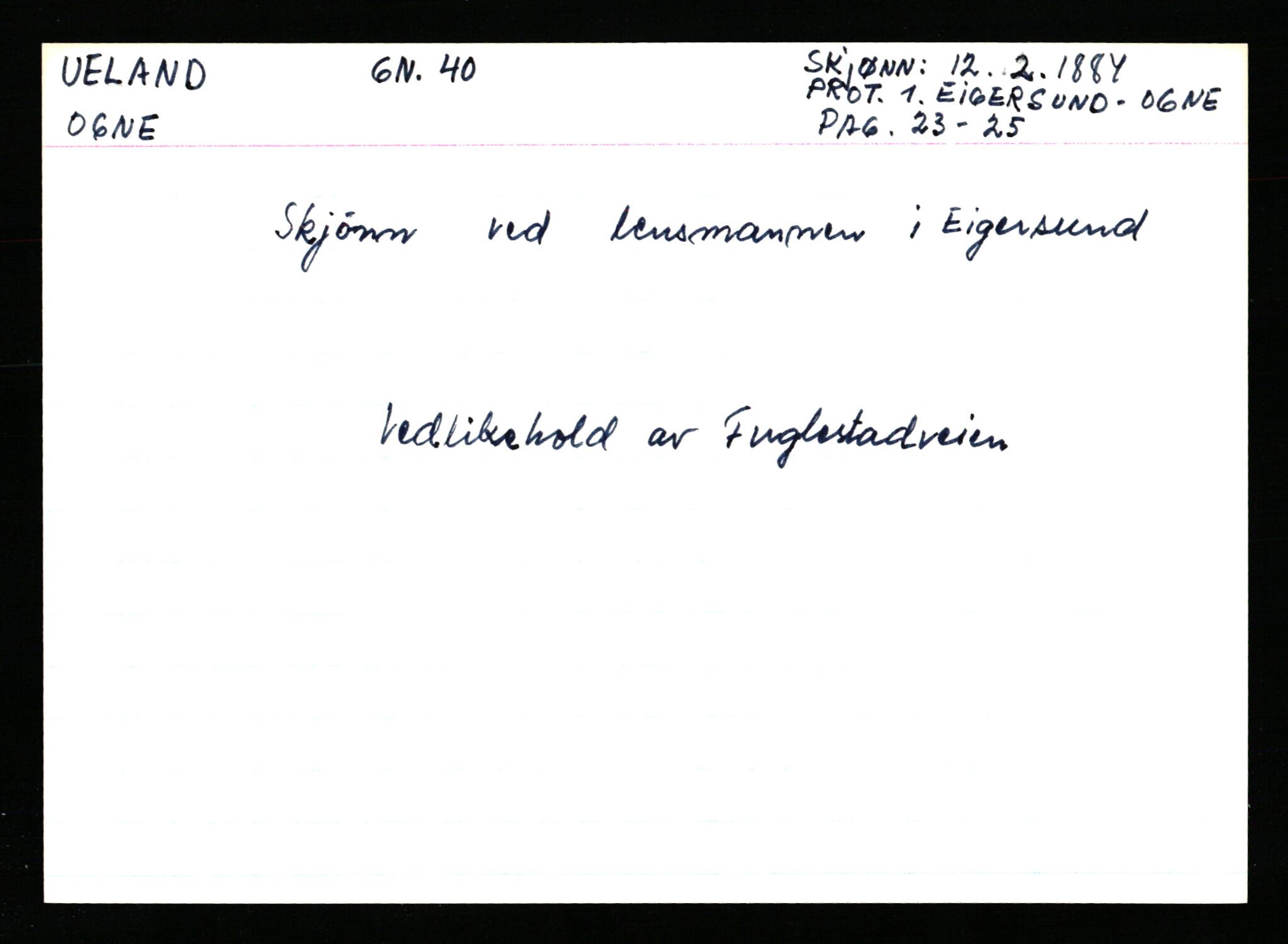 Statsarkivet i Stavanger, AV/SAST-A-101971/03/Y/Ym/L0063: Åstedskort sortert etter gårdsnavn: Tørsdal - Utstein kloster, 1600-1950, s. 241