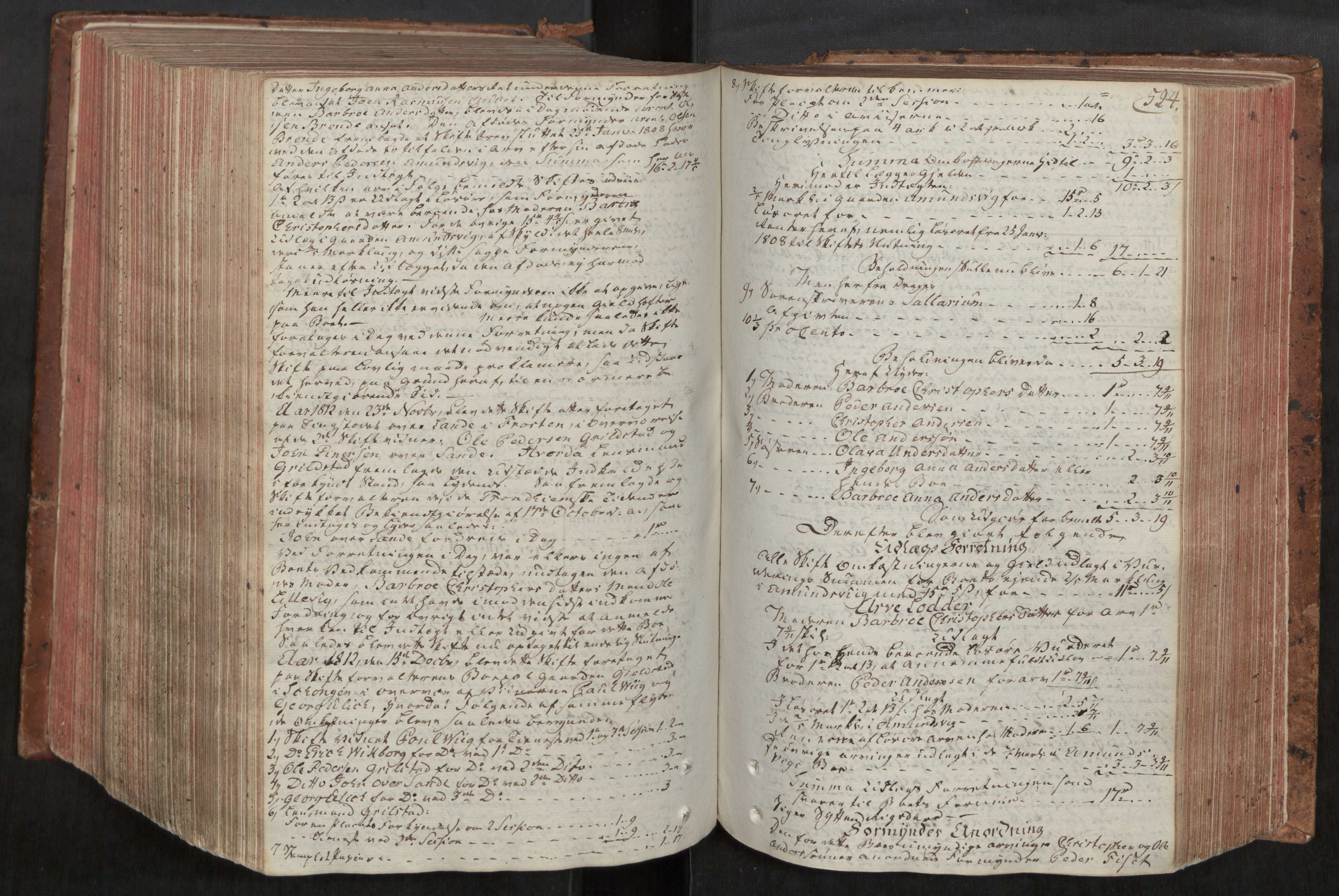 Stjør- og Verdal sorenskriveri, AV/SAT-A-4167/1/3/3A/L0024: Skifteprotokoll 19, 1808-1813, s. 524