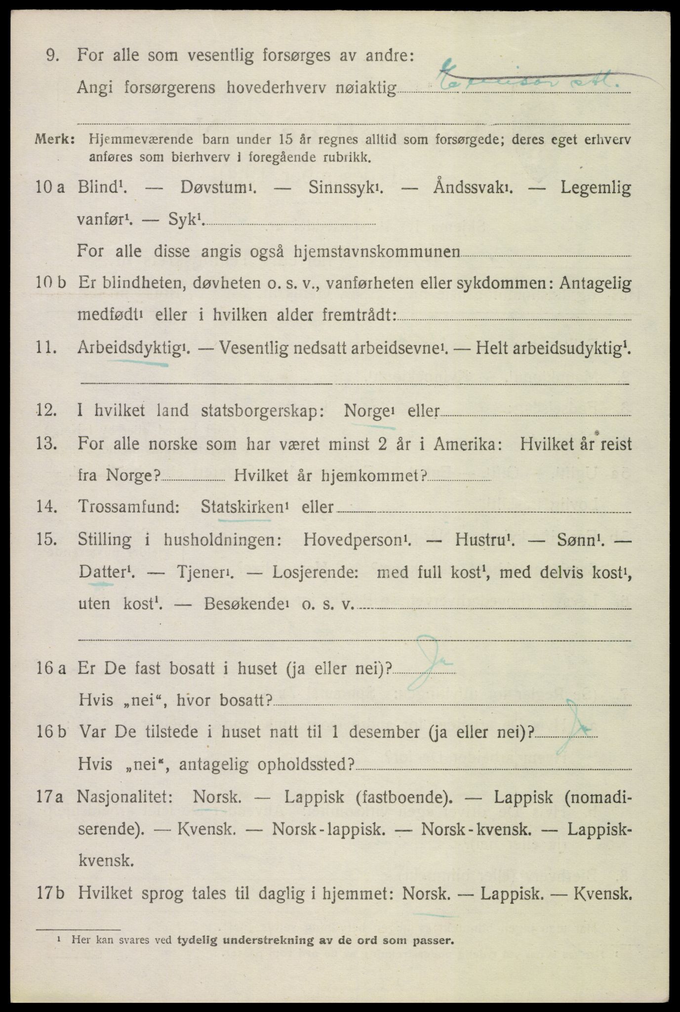 SAT, Folketelling 1920 for 1868 Øksnes herred, 1920, s. 4543