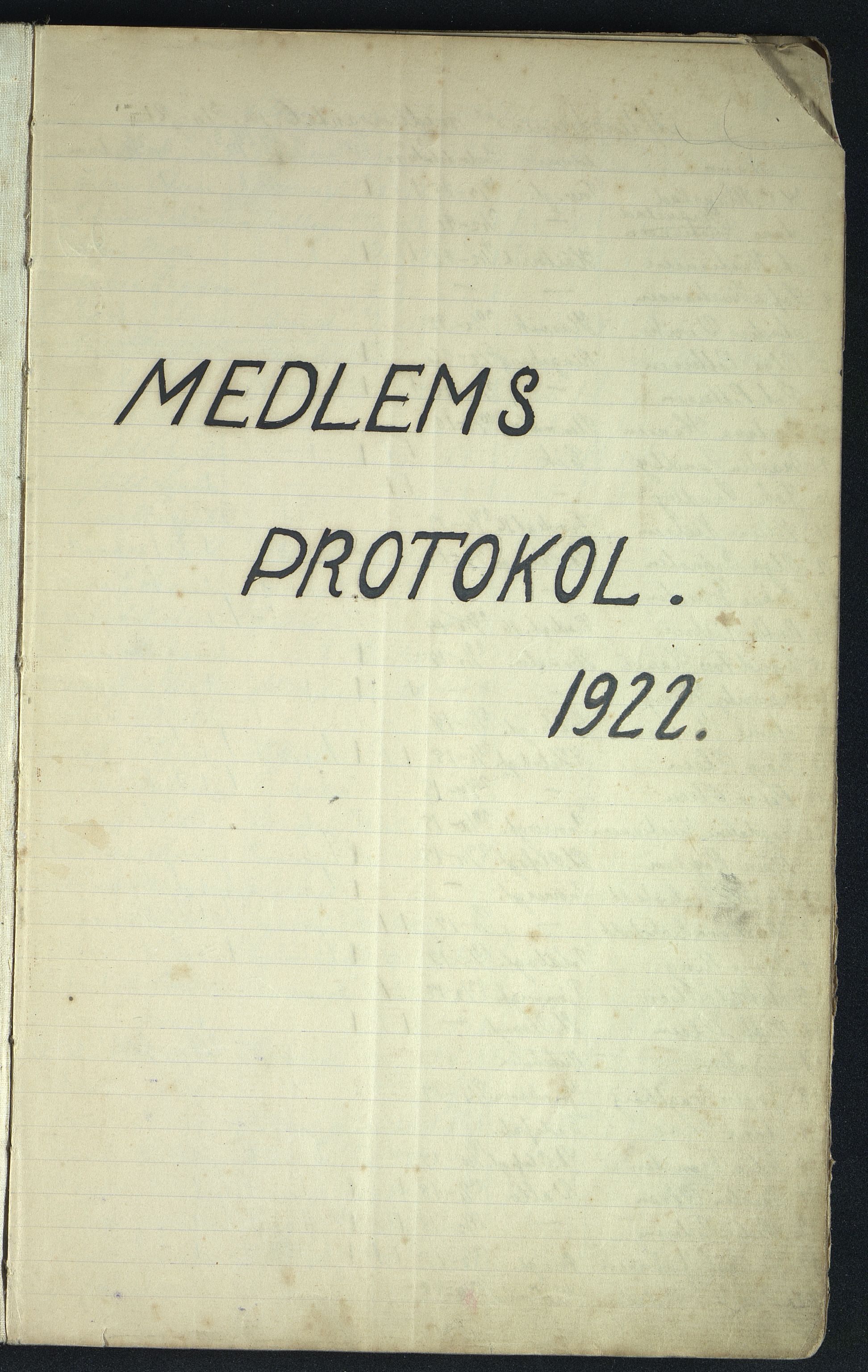 Pa 58 - Losje Aftenstjernen, VEMU/A-1074/P/L0013: Fremmøteprotokoll, 1921-1932