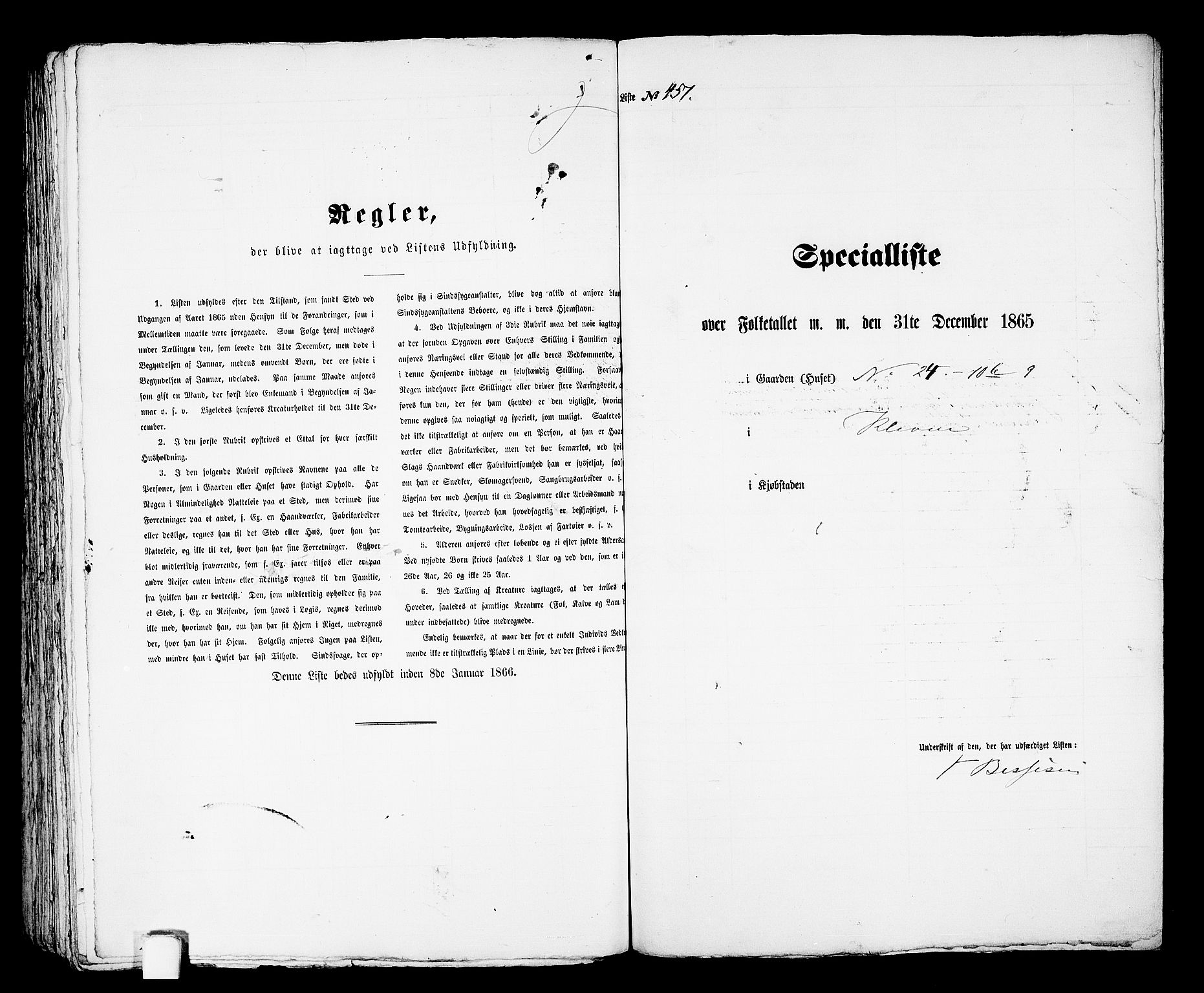 RA, Folketelling 1865 for 1002B Mandal prestegjeld, Mandal ladested, 1865, s. 923