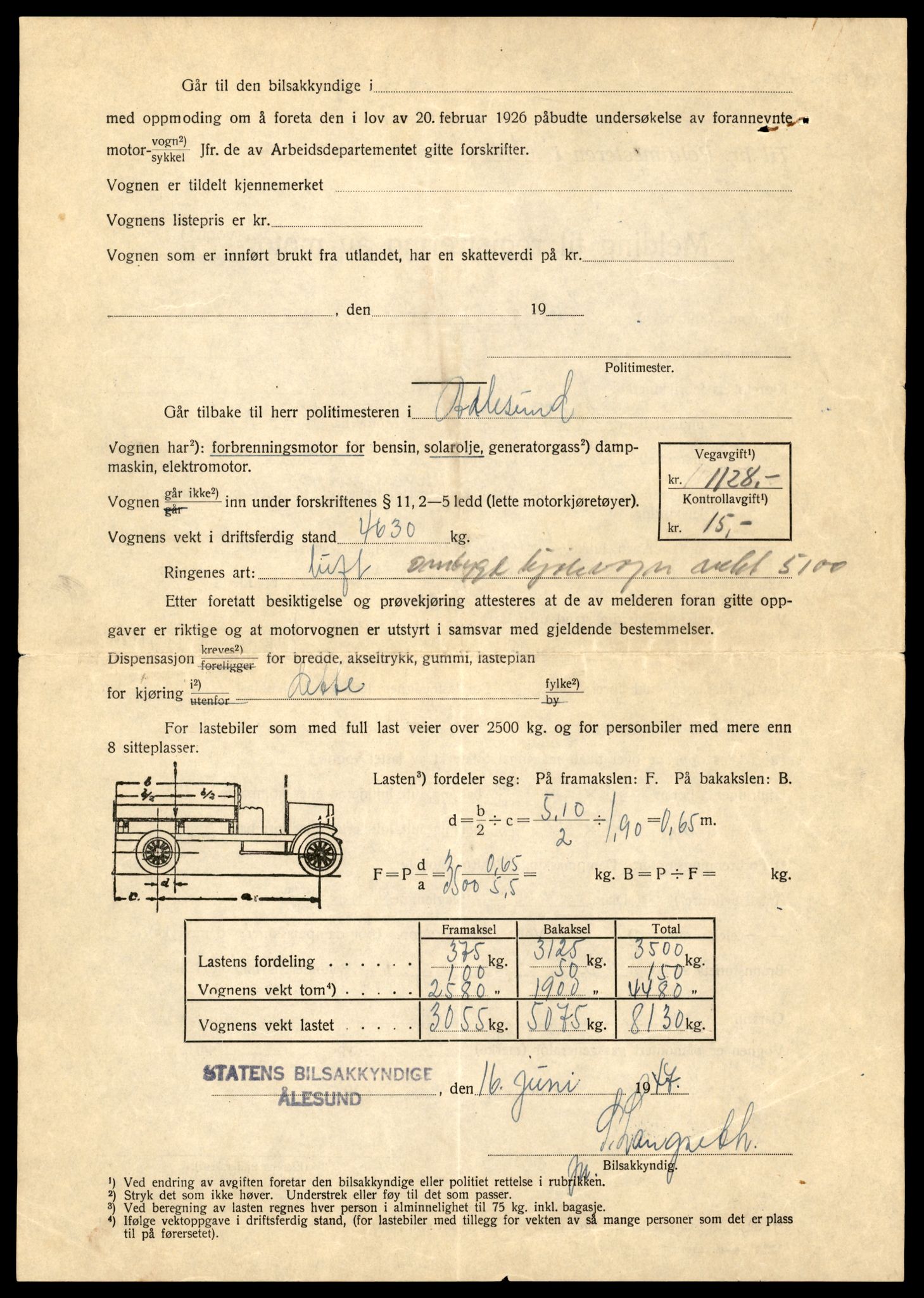 Møre og Romsdal vegkontor - Ålesund trafikkstasjon, AV/SAT-A-4099/F/Fe/L0033: Registreringskort for kjøretøy T 12151 - T 12474, 1927-1998, s. 3004