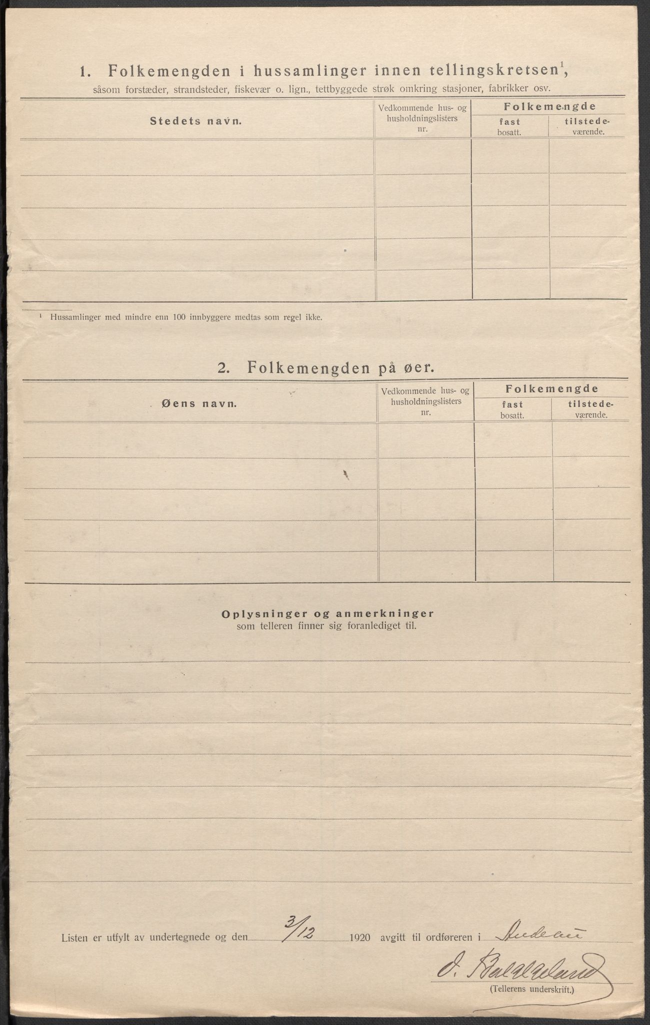 SAKO, Folketelling 1920 for 0719 Andebu herred, 1920, s. 53