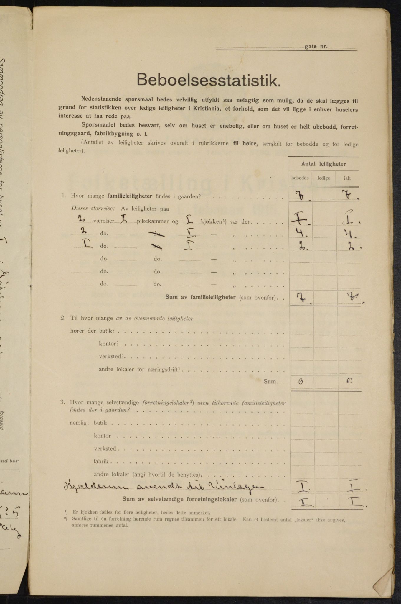 OBA, Kommunal folketelling 1.2.1915 for Kristiania, 1915, s. 32304