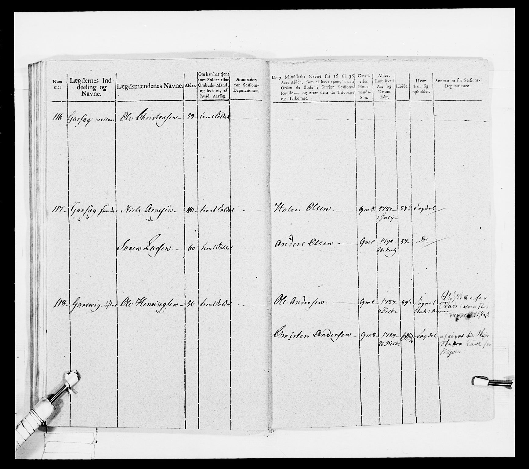 Generalitets- og kommissariatskollegiet, Det kongelige norske kommissariatskollegium, RA/EA-5420/E/Eh/L0034: Nordafjelske gevorbne infanteriregiment, 1810, s. 443