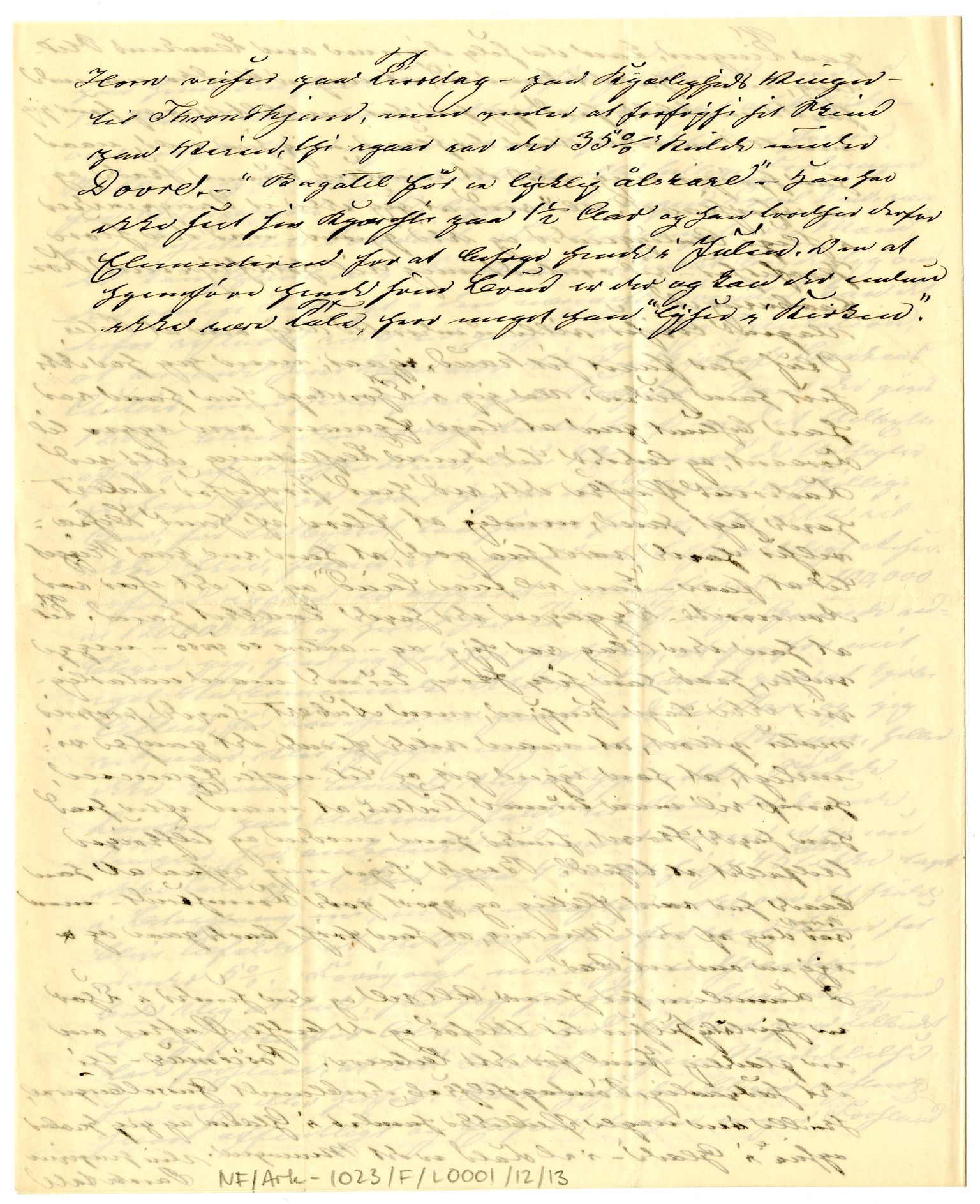 Diderik Maria Aalls brevsamling, NF/Ark-1023/F/L0001: D.M. Aalls brevsamling. A - B, 1738-1889, s. 108