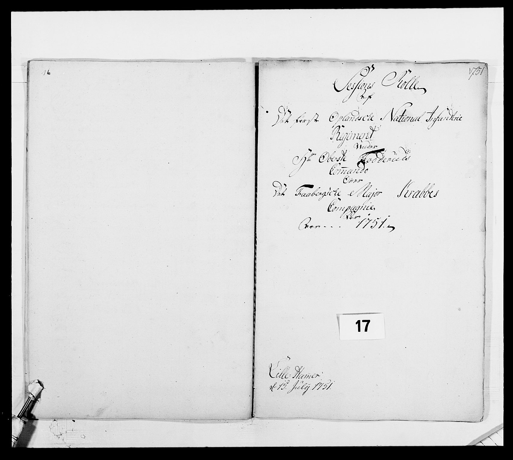 Kommanderende general (KG I) med Det norske krigsdirektorium, AV/RA-EA-5419/E/Ea/L0502b: 1. Opplandske regiment, 1748-1752, s. 390