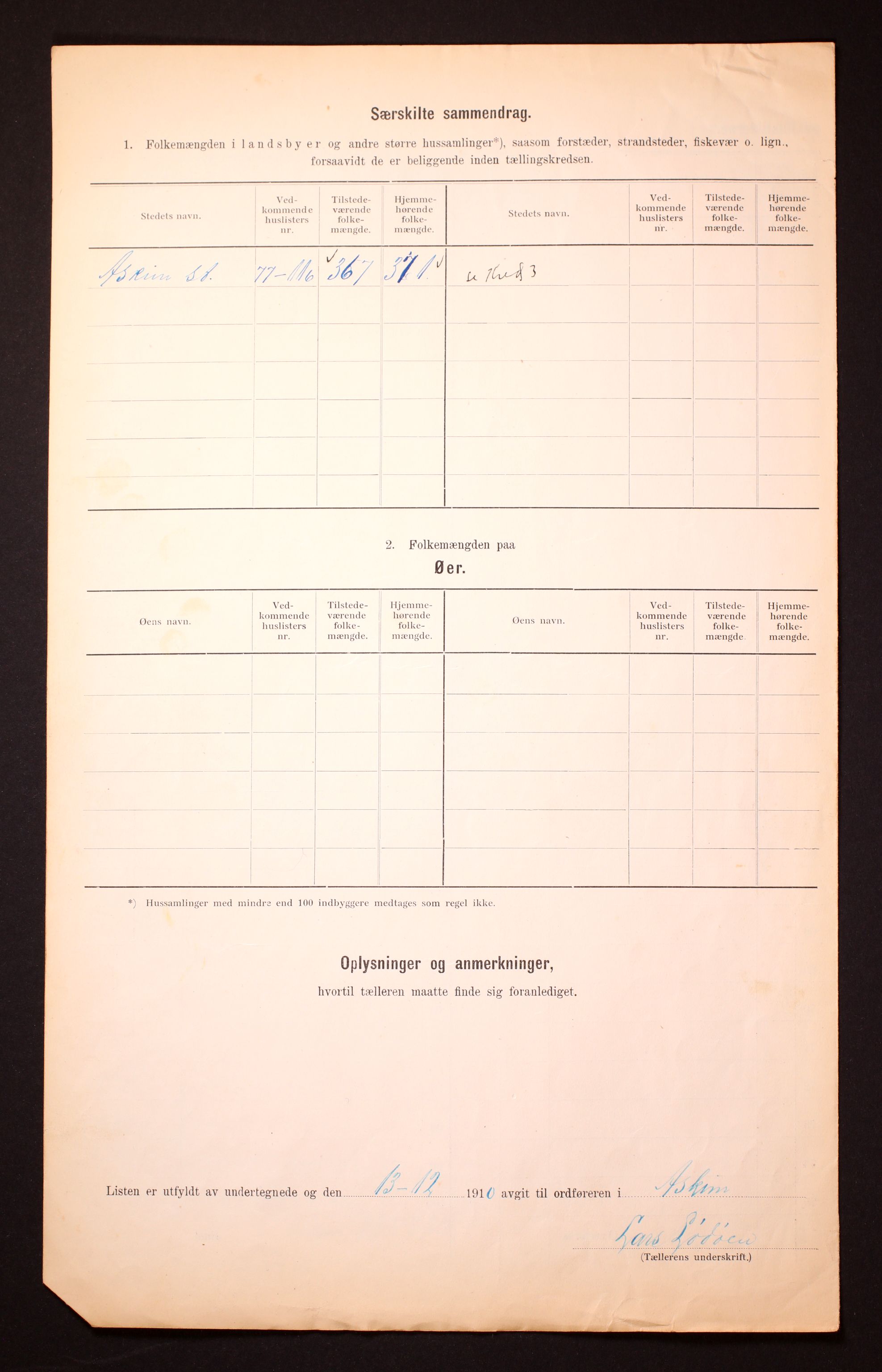 RA, Folketelling 1910 for 0124 Askim herred, 1910, s. 20
