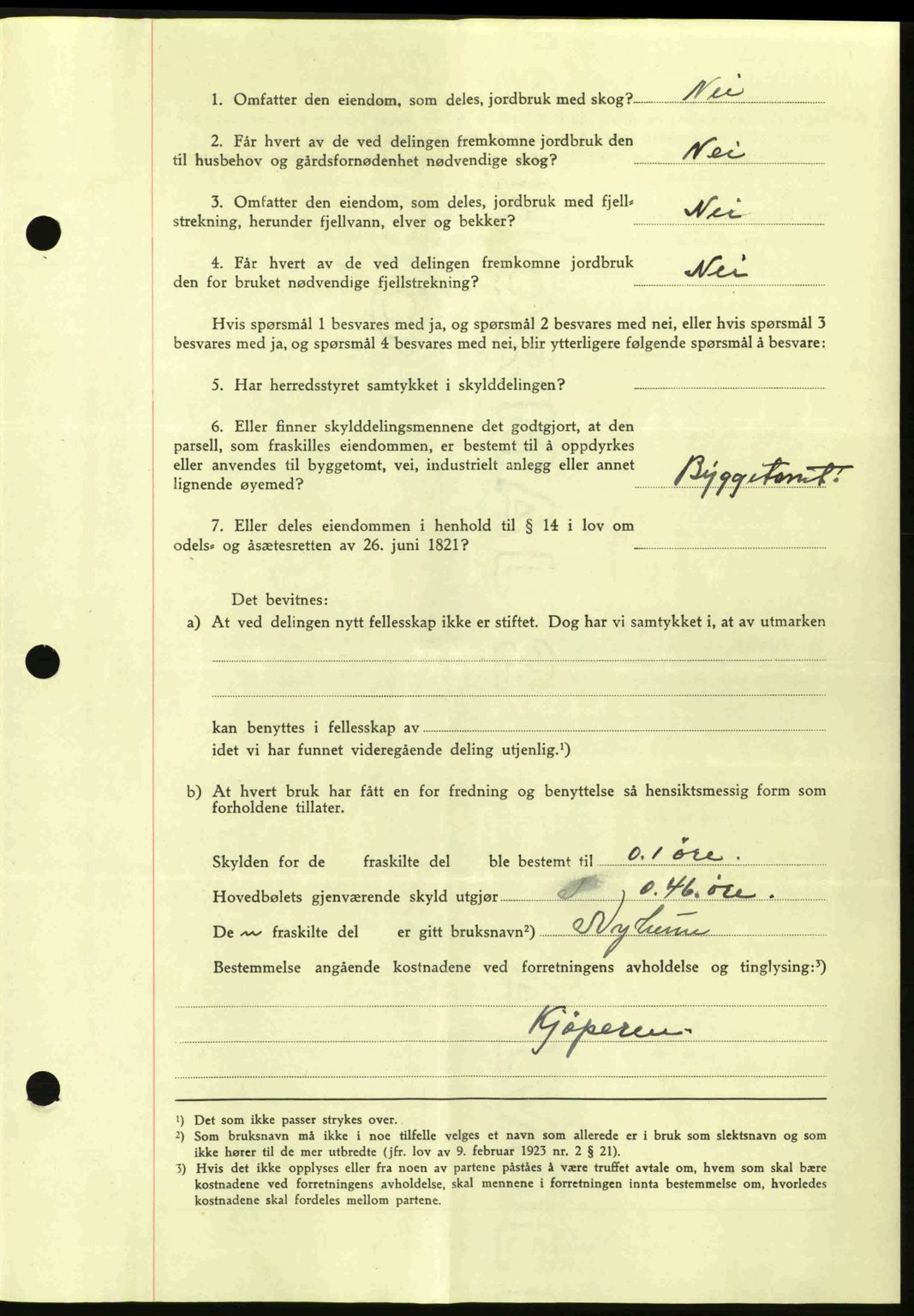 Hitra sorenskriveri, AV/SAT-A-0018/2/2C/2Ca: Pantebok nr. A2, 1943-1945, Dagboknr: 99/1944